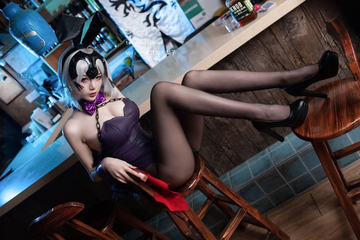 一米八的大梨子 – NO.08 黑贞德·兔女郎 [11P]插图