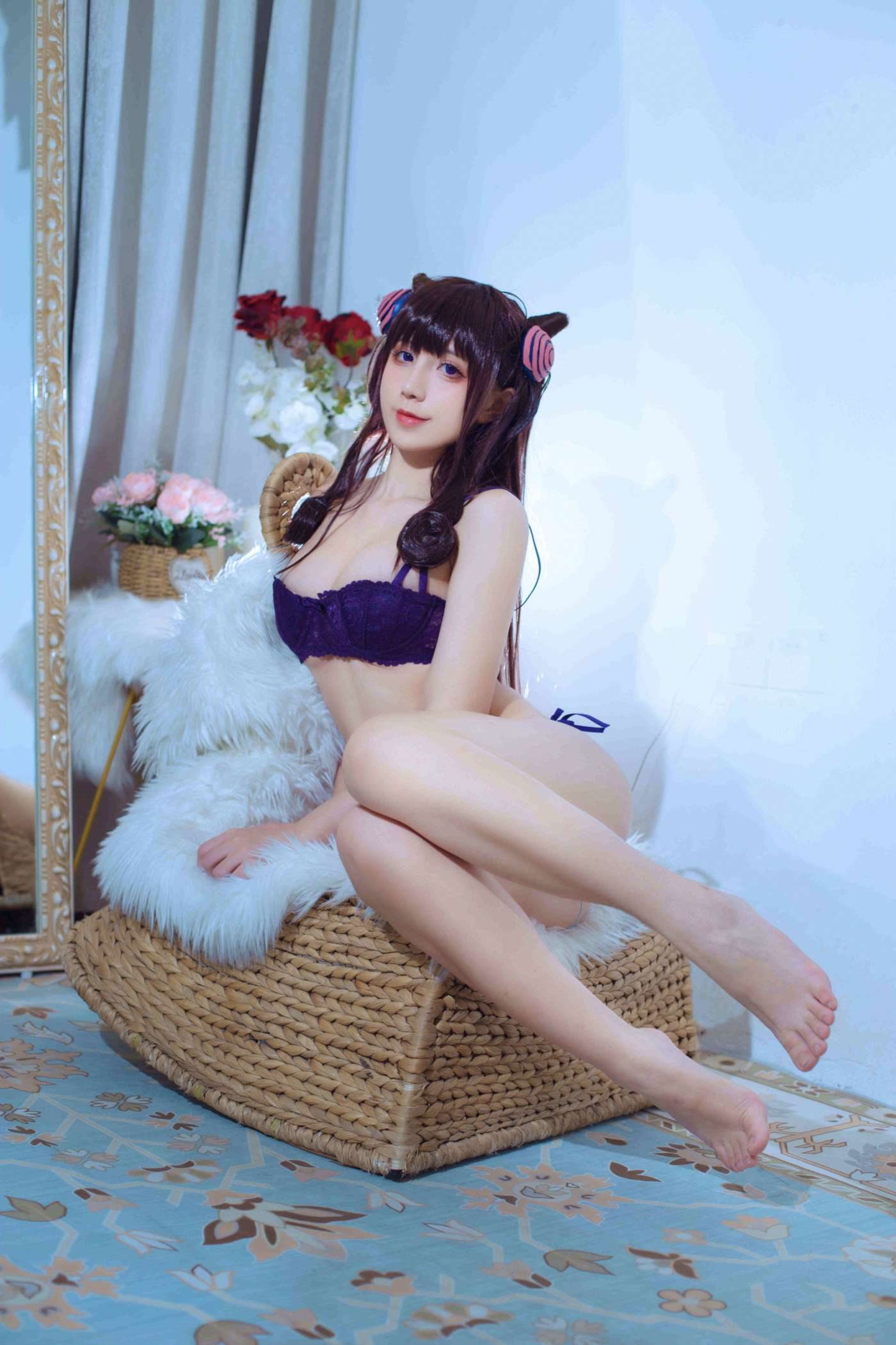 九曲Jean  紫式部同人内衣 [23P]插图5