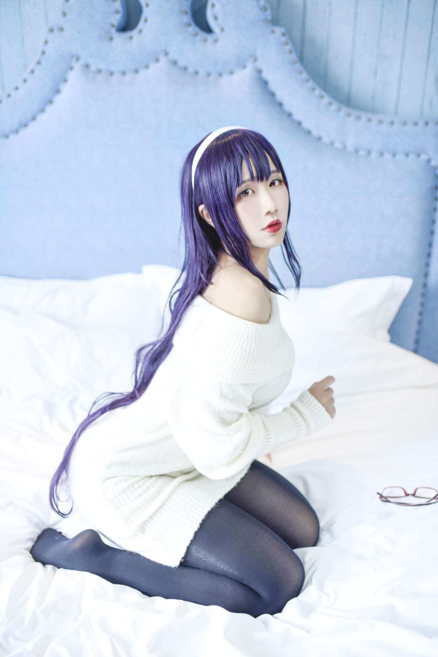 九曲Jean  毛衣学姐 [28P]插图7