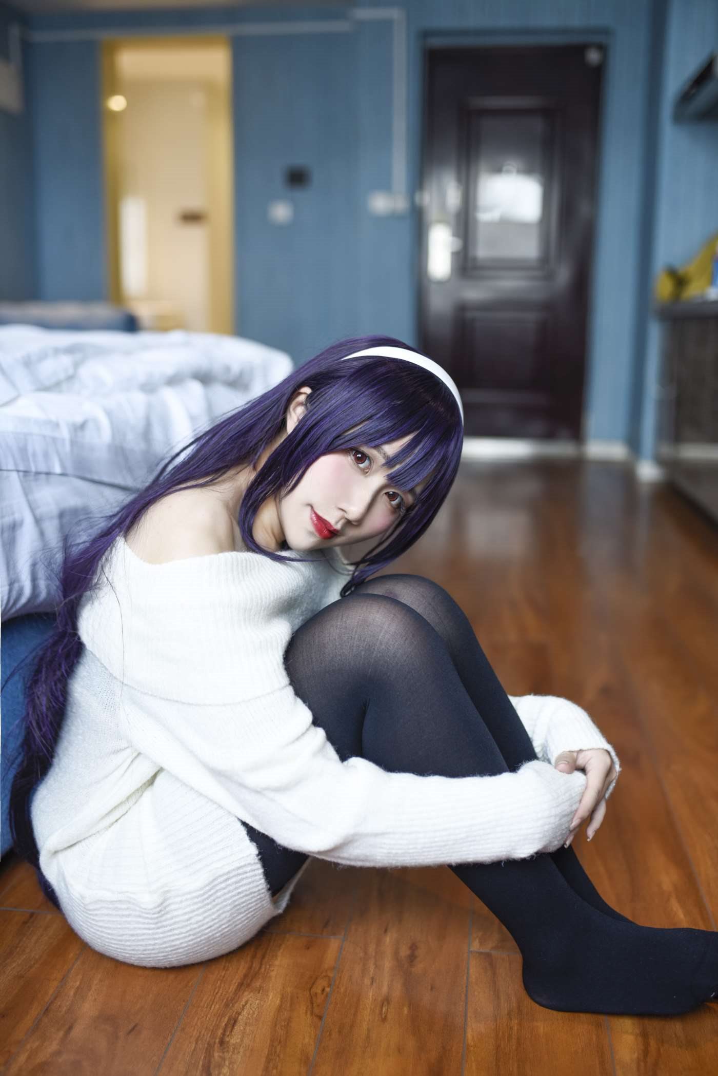 九曲Jean  毛衣学姐 [28P]插图8