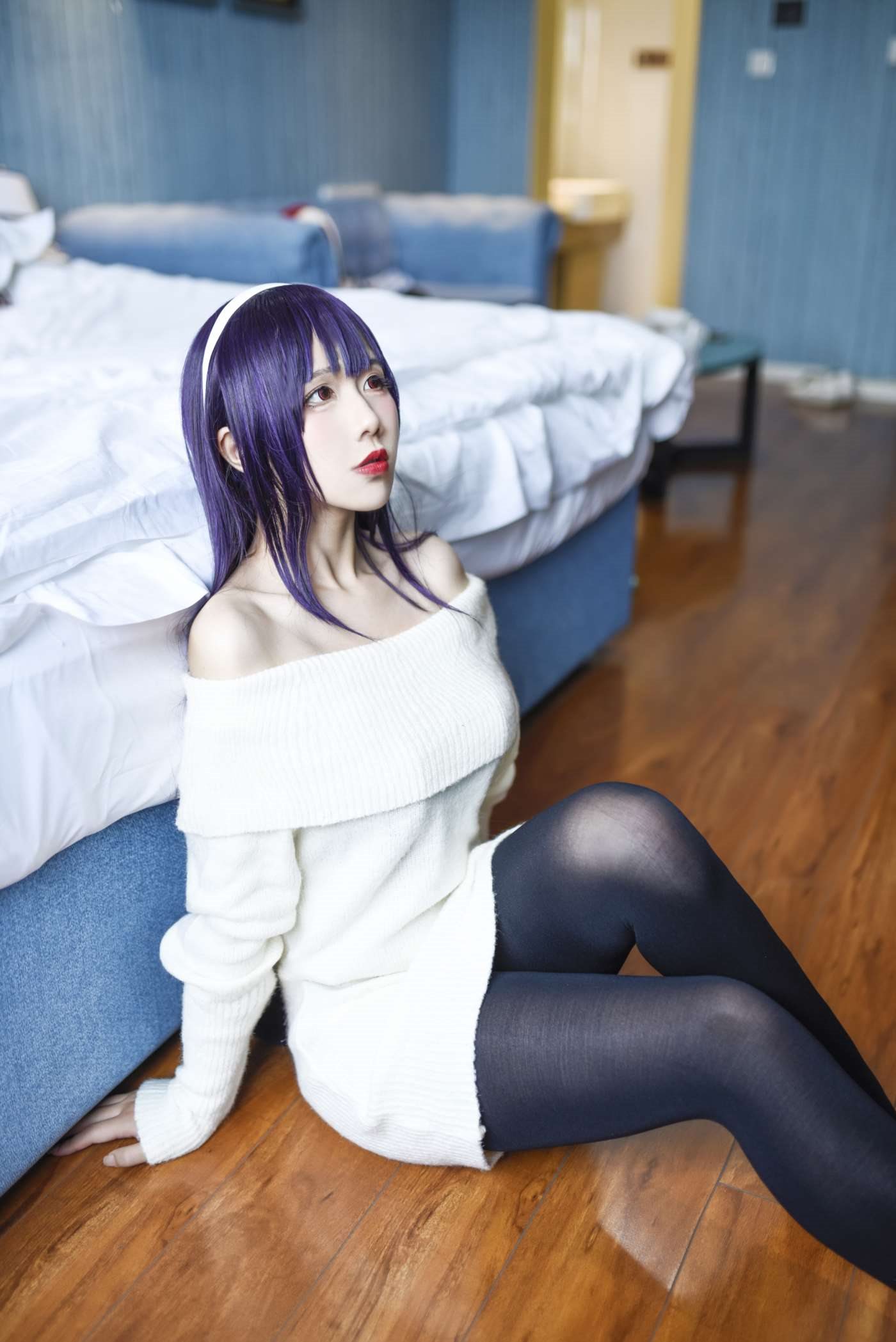 九曲Jean  毛衣学姐 [28P]插图1