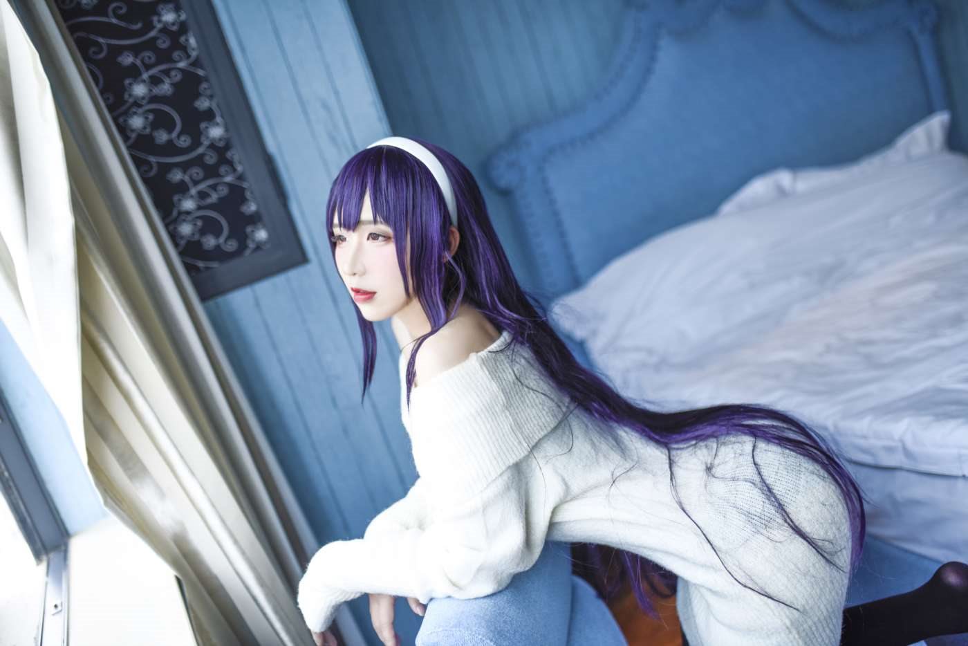 九曲Jean  毛衣学姐 [28P]插图1