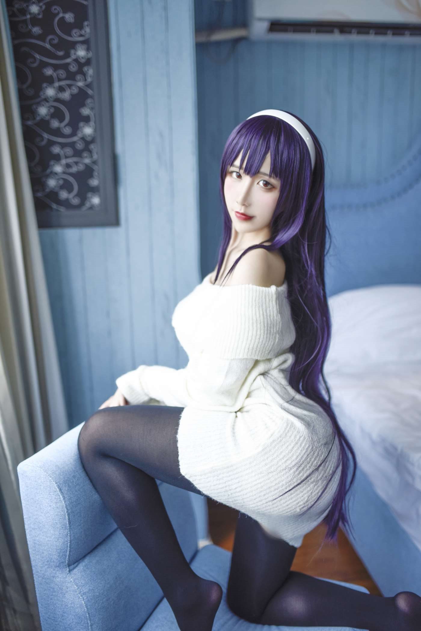 九曲Jean  毛衣学姐 [28P]插图2