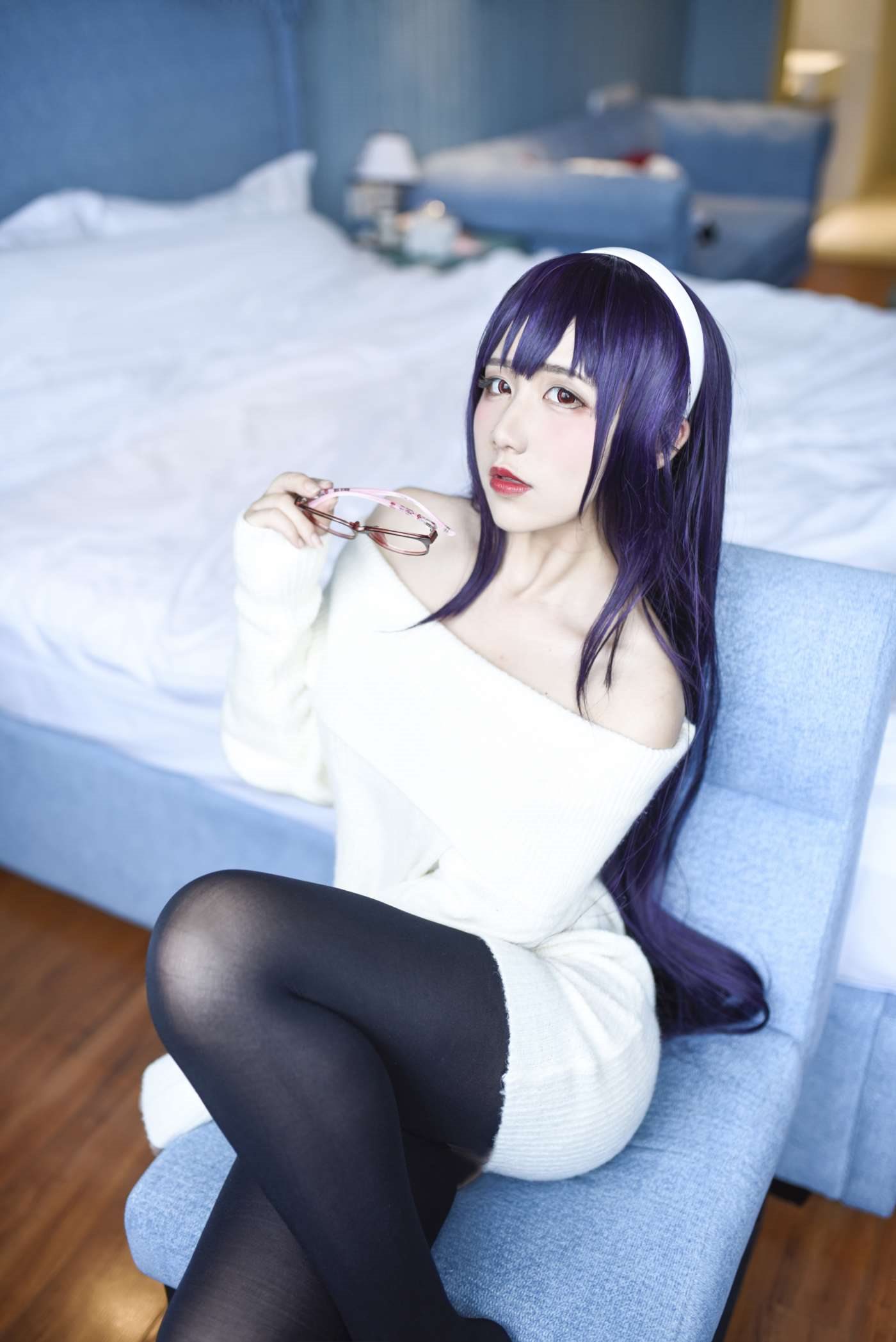 九曲Jean  毛衣学姐 [28P]插图4