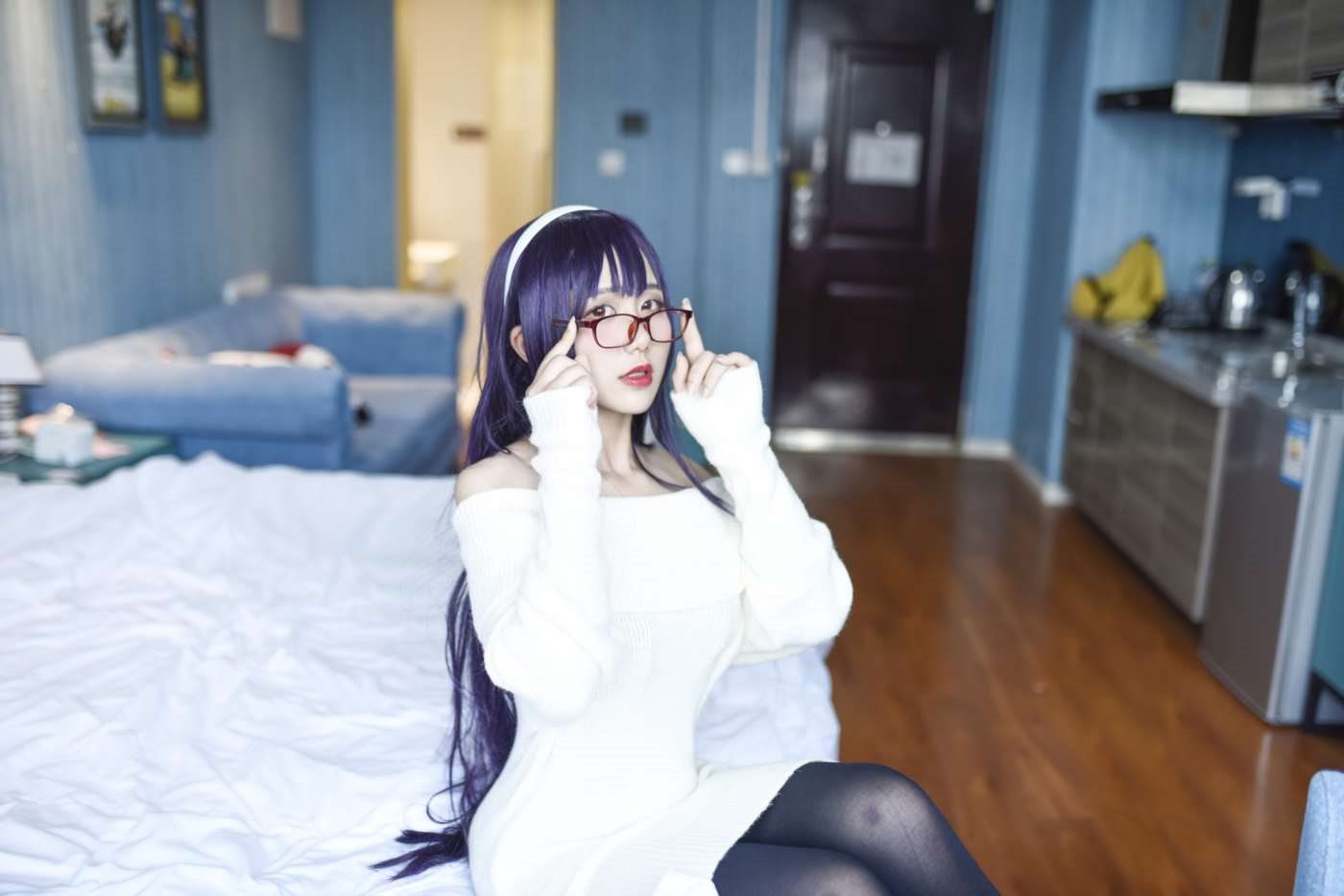 九曲Jean  毛衣学姐 [28P]插图6