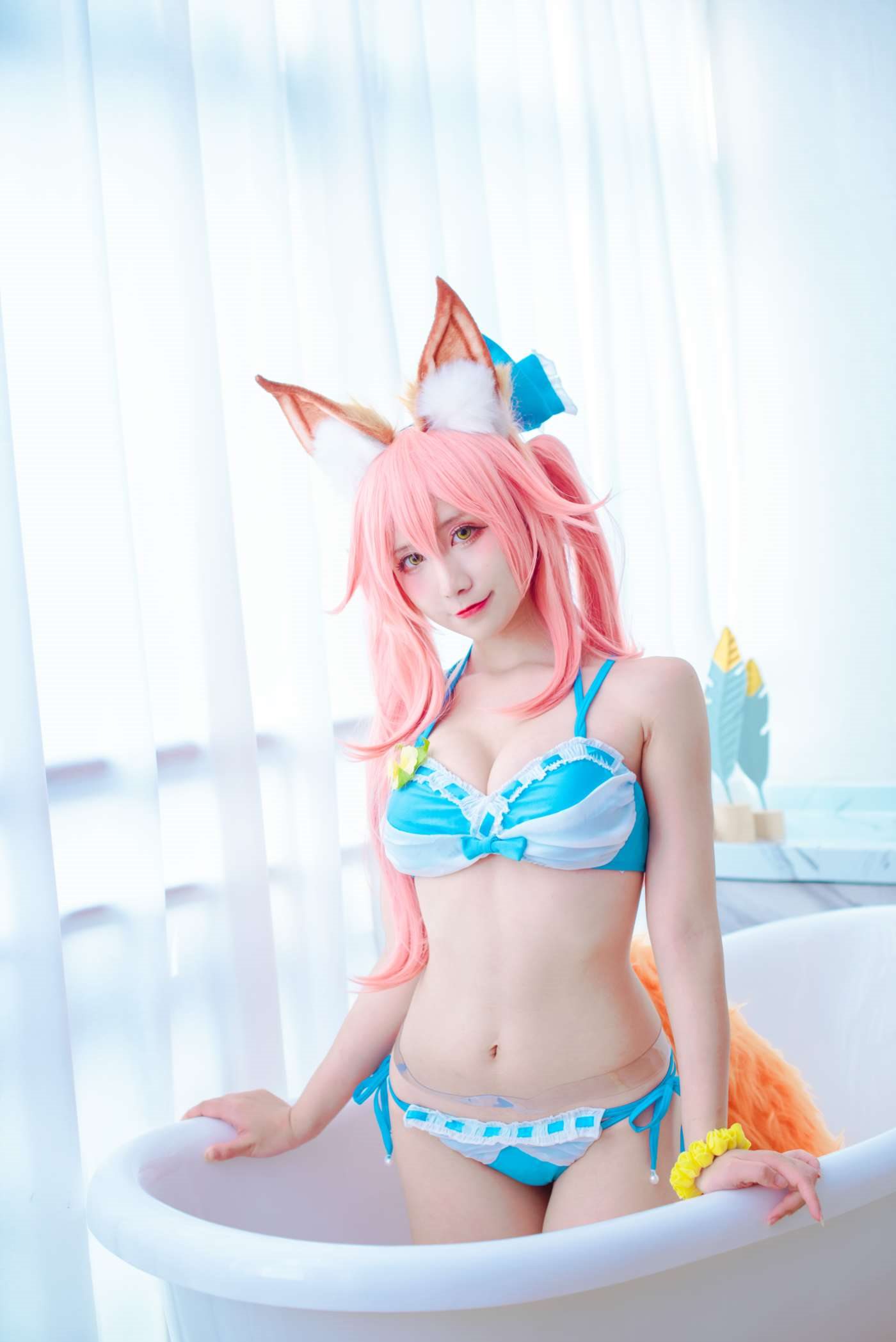 九曲Jean 玉藻前泳装 [11P]插图5