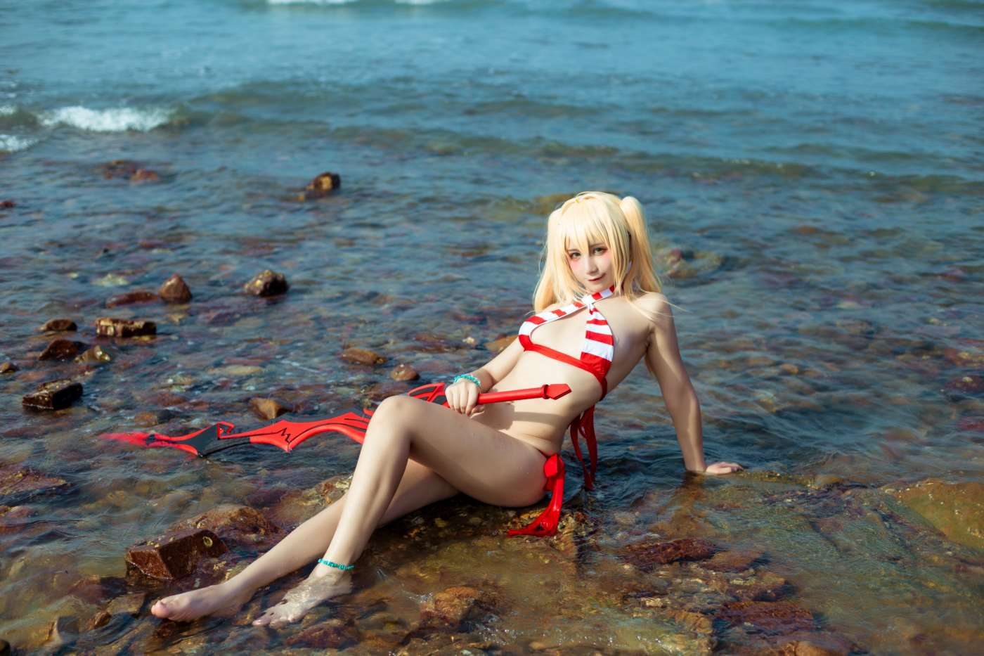 九曲Jean 尼禄泳装 [14P]插图1