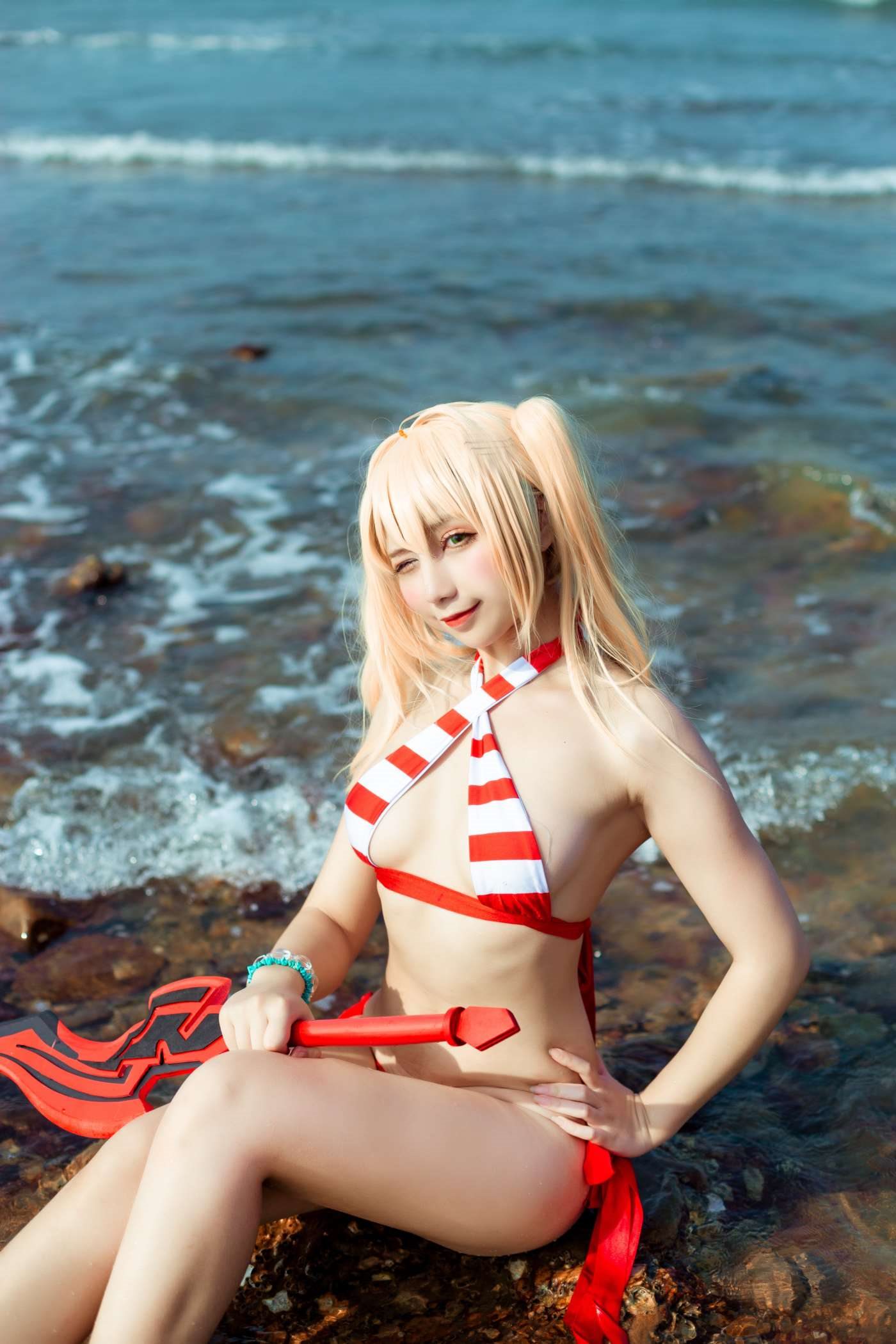 九曲Jean 尼禄泳装 [14P]插图2