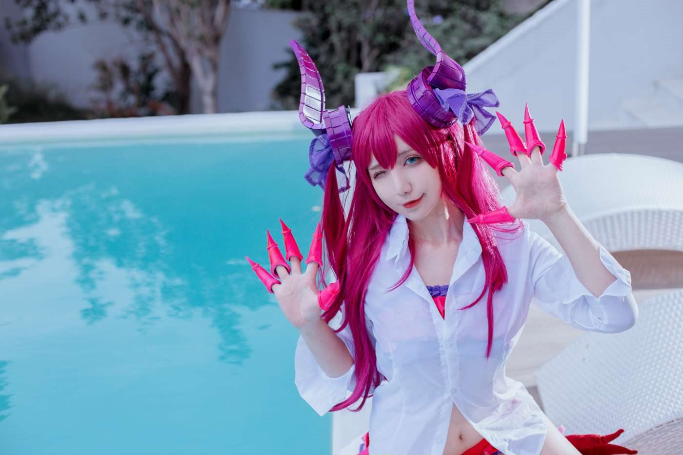 九曲Jean 龙娘泳装 [14P]插图9