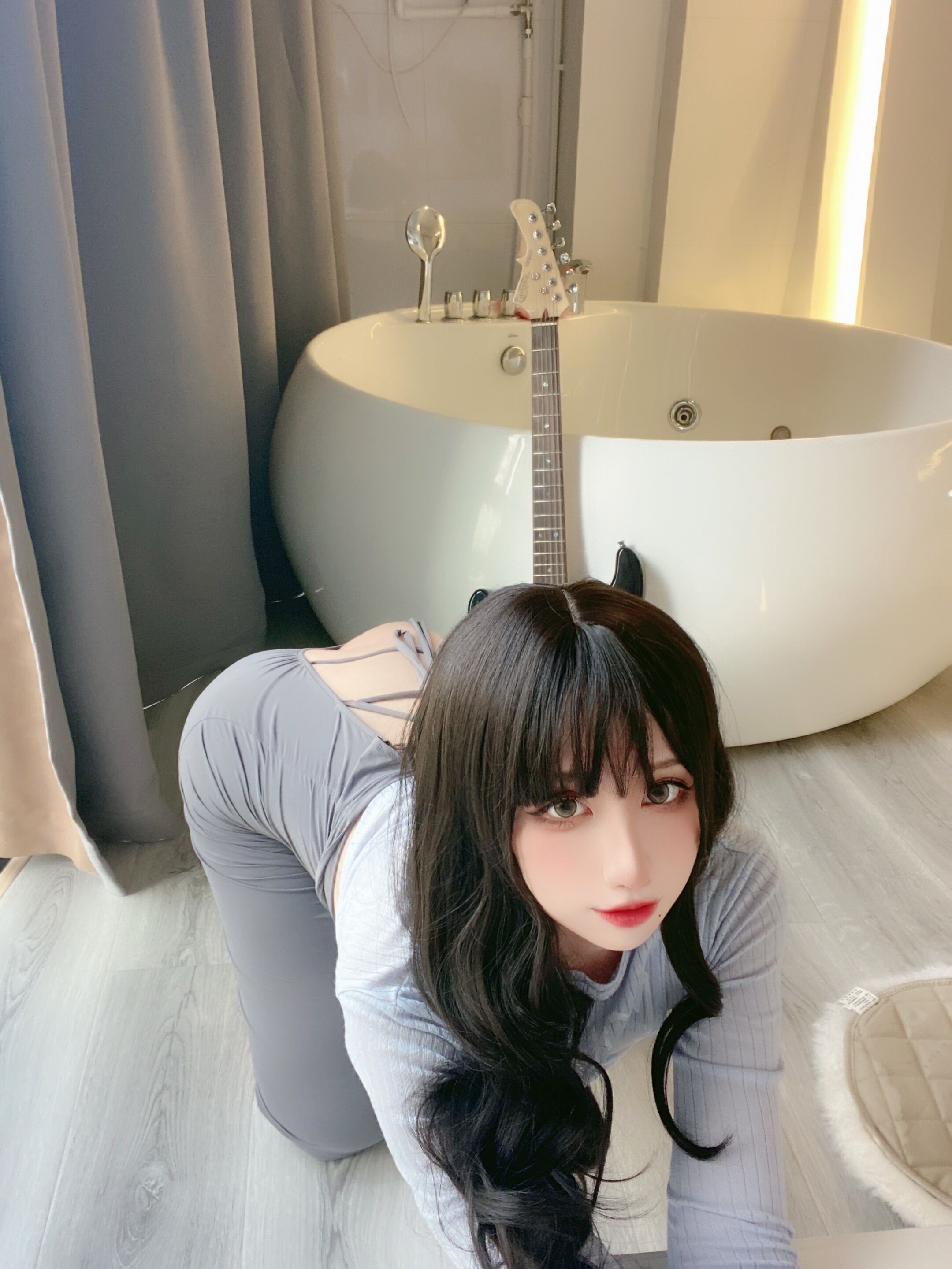 九曲Jean  吉他妹妹自拍 [40P]插图