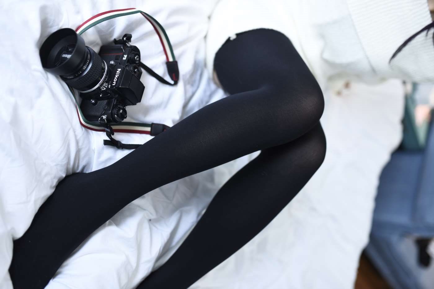 九曲Jean  过膝袜 [17P]插图7