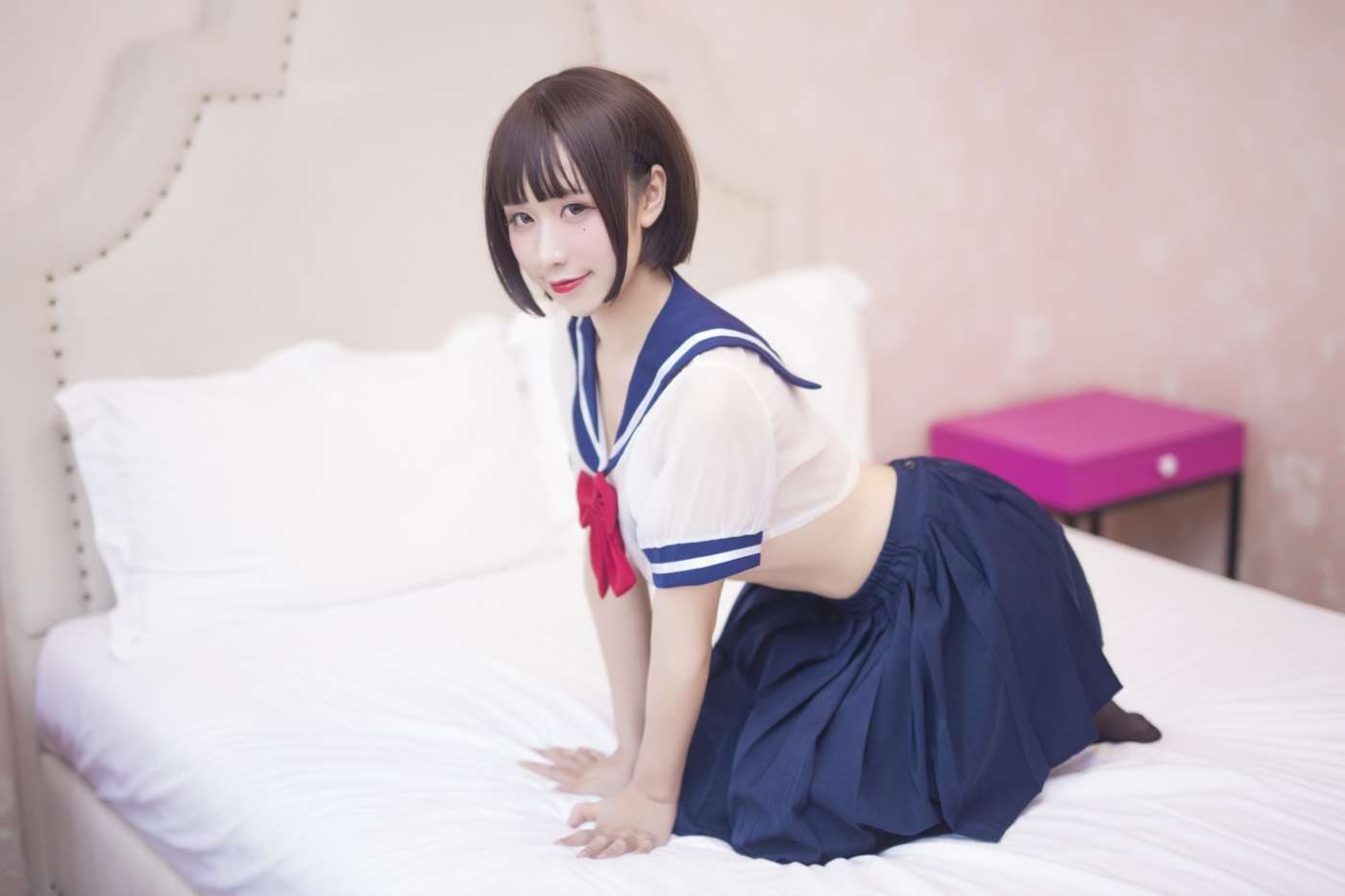 九曲Jean  JK透明制服 [21P]插图5