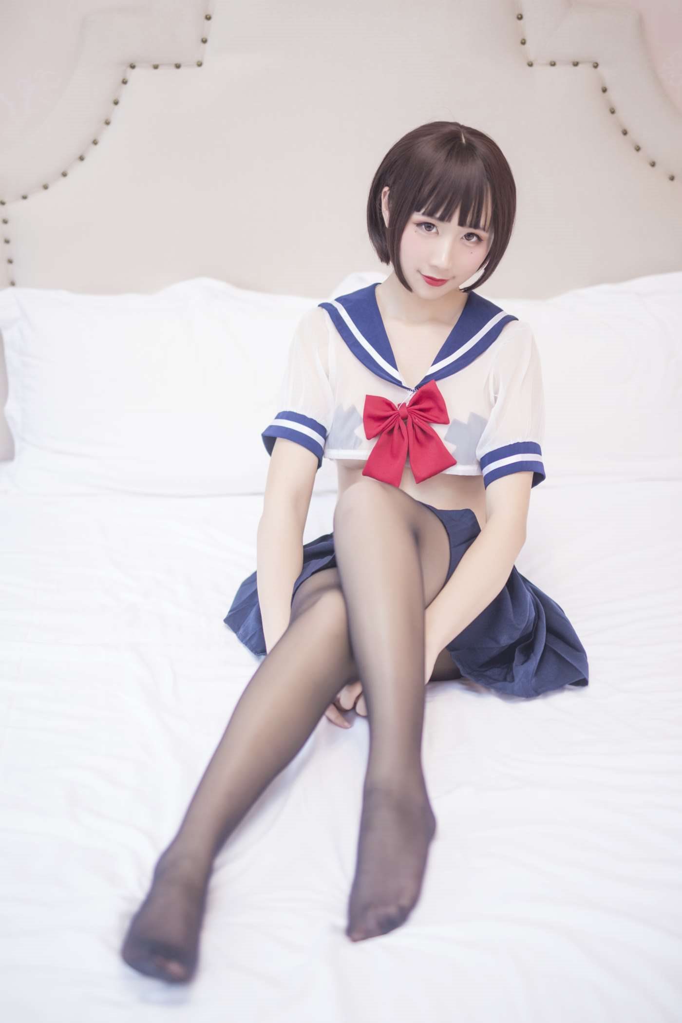九曲Jean  JK透明制服 [21P]插图6