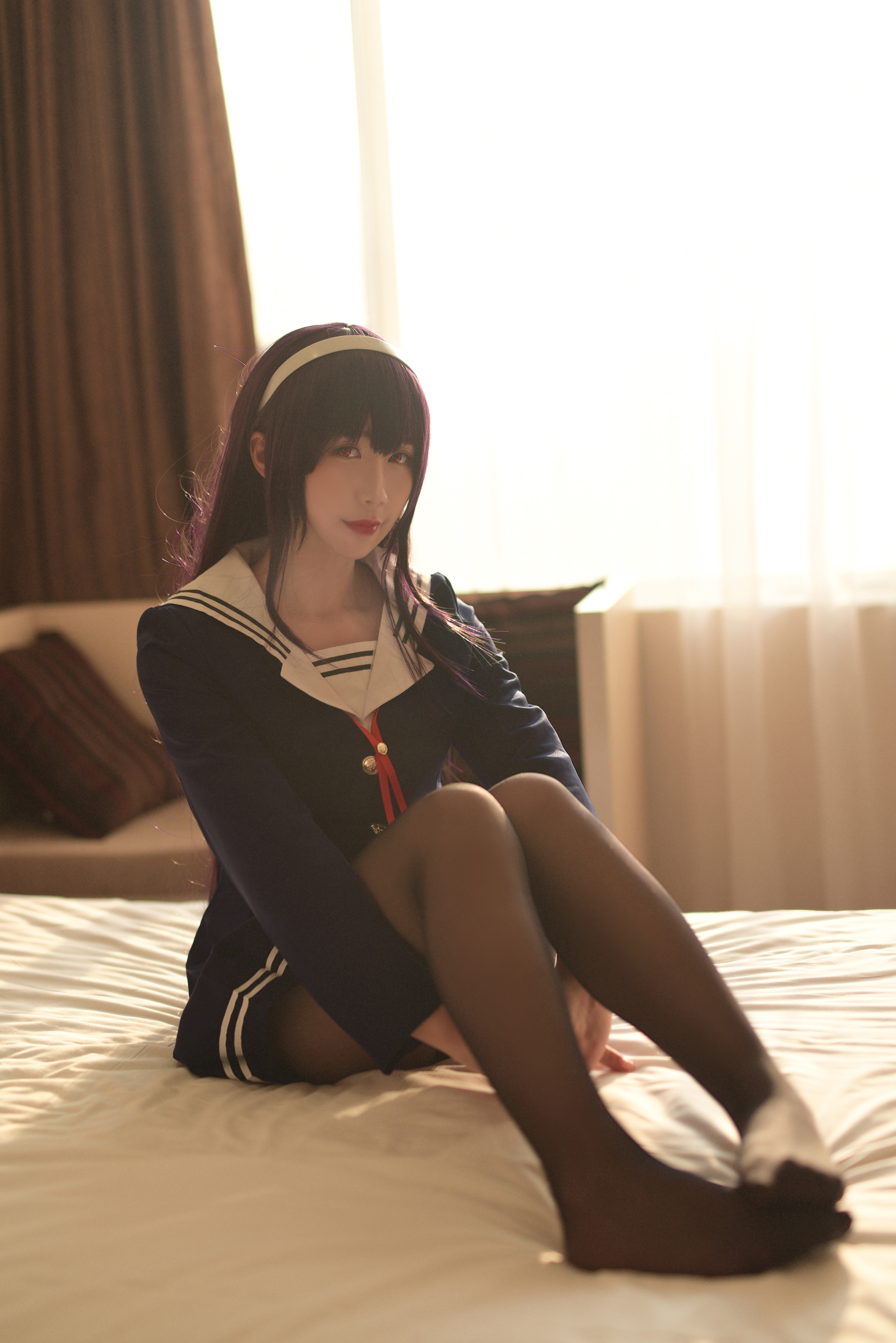 九曲Jean  常服学姐 [21P]插图8