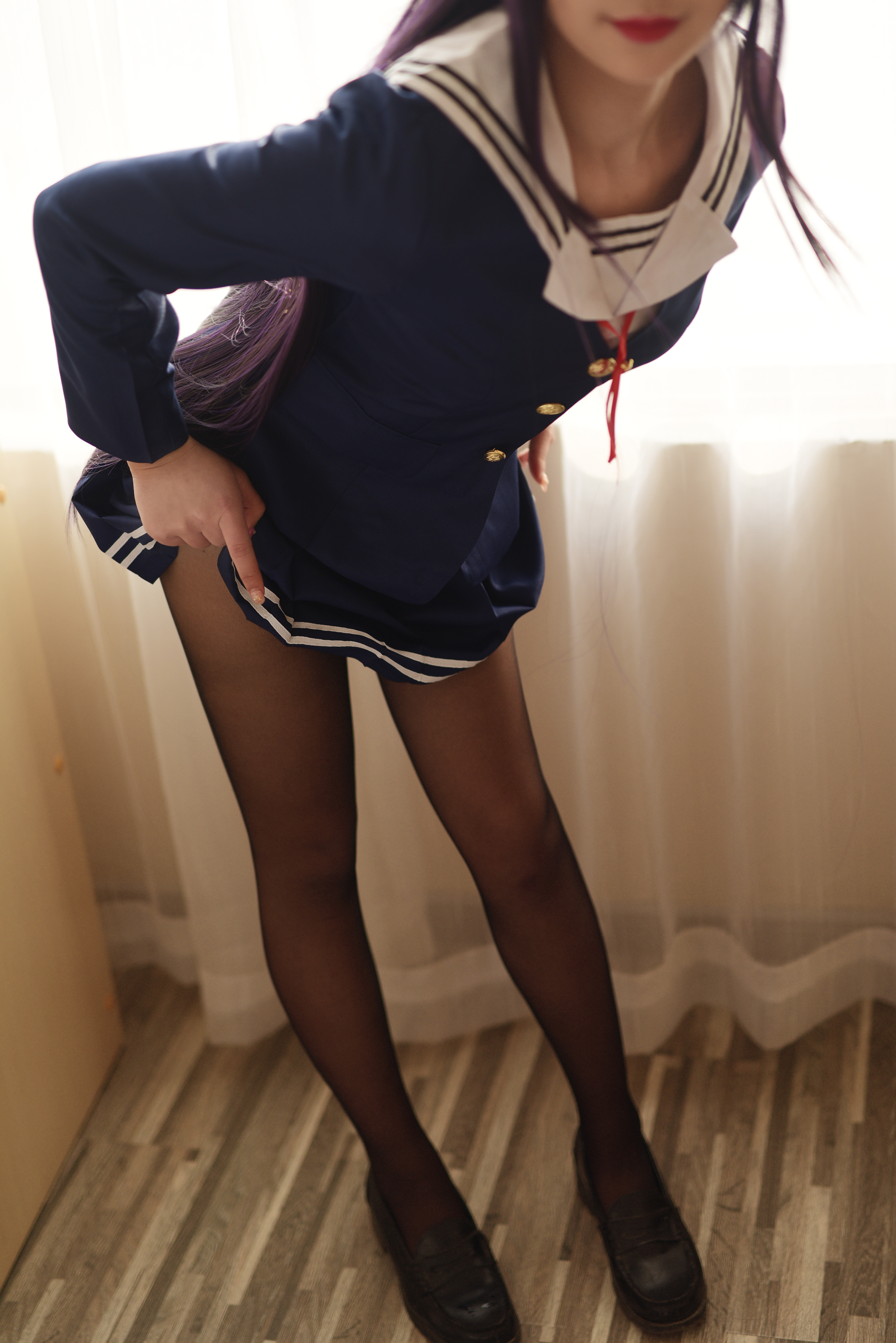 九曲Jean  常服学姐 [21P]插图9