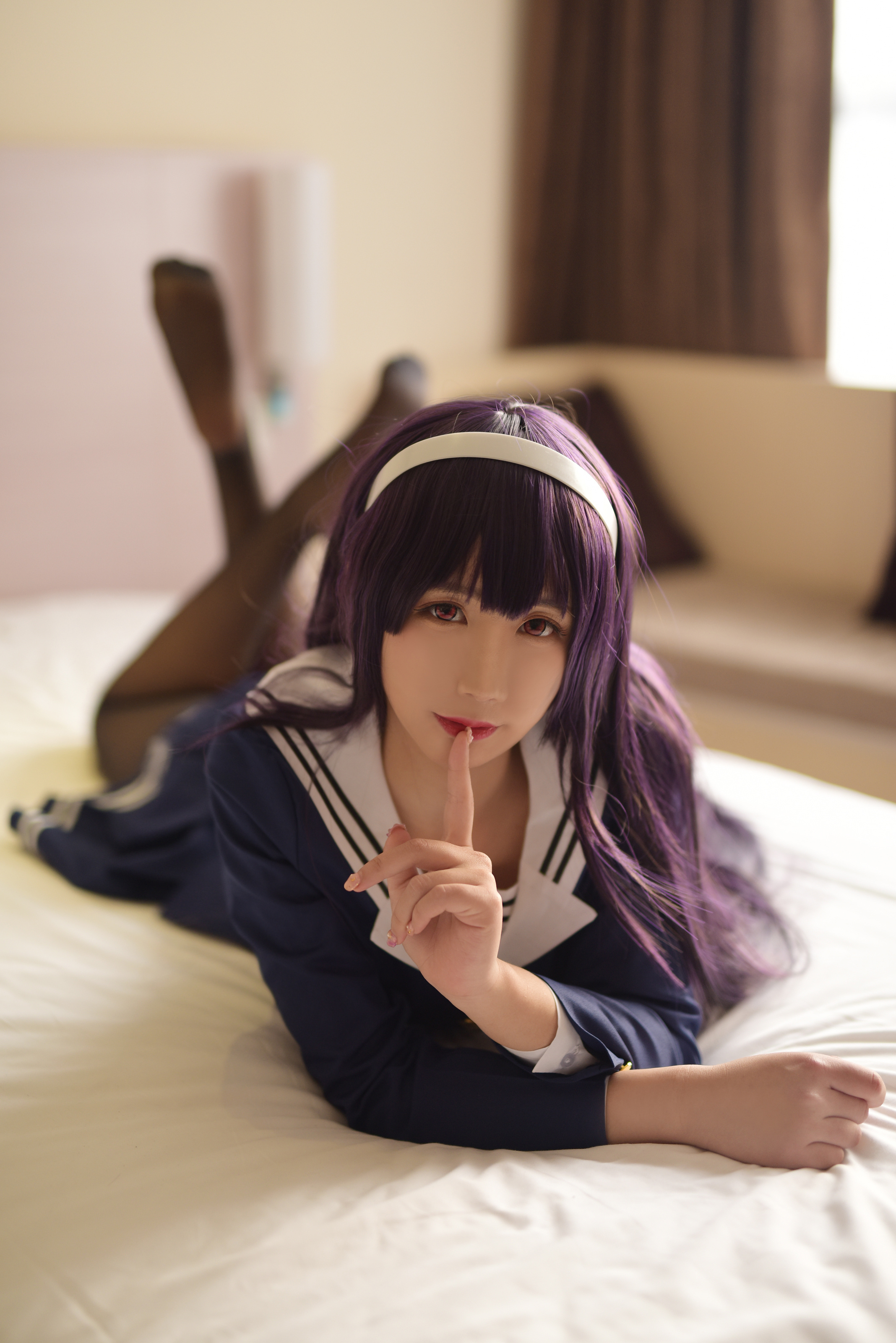 九曲Jean  常服学姐 [21P]插图1