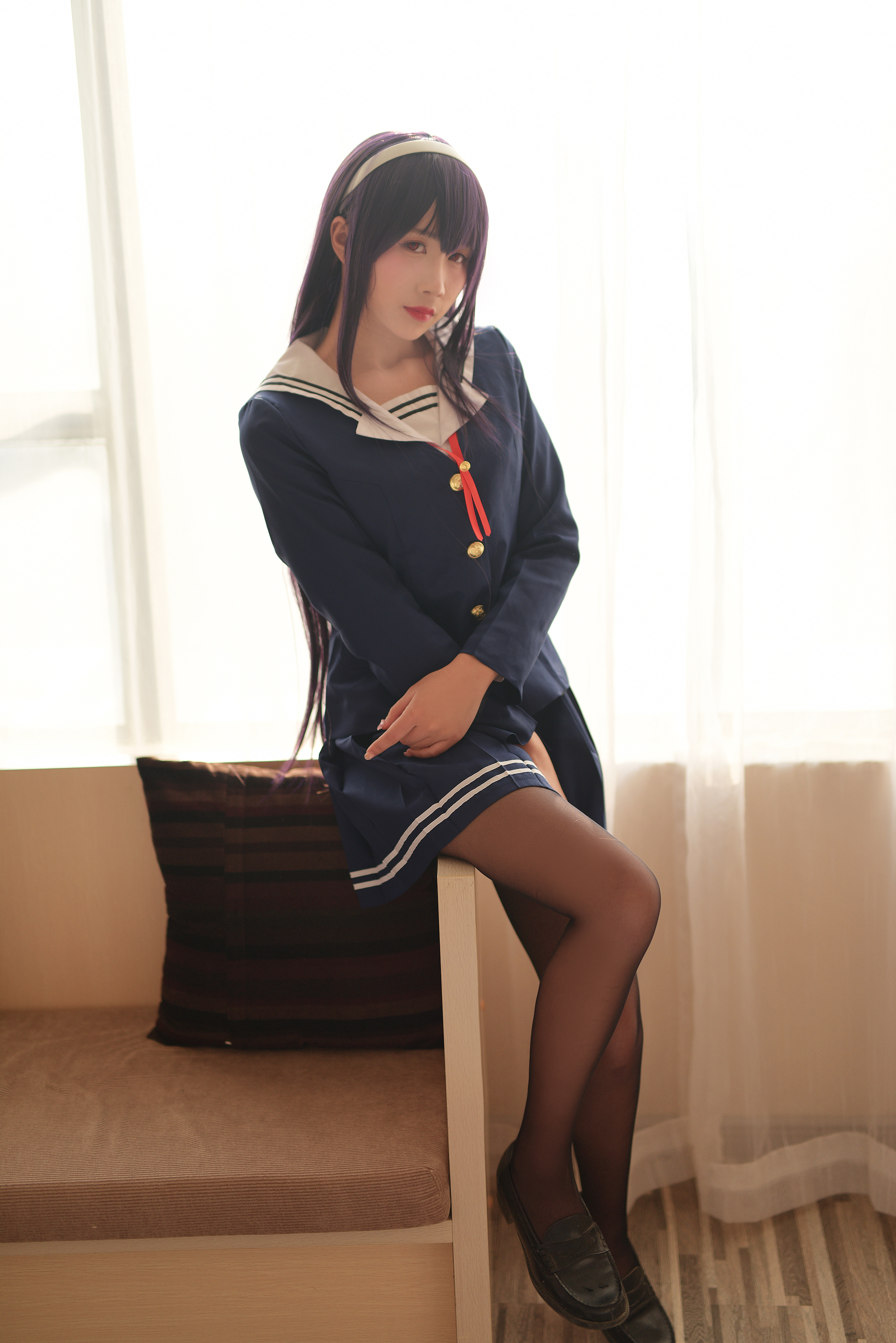 九曲Jean  常服学姐 [21P]插图3