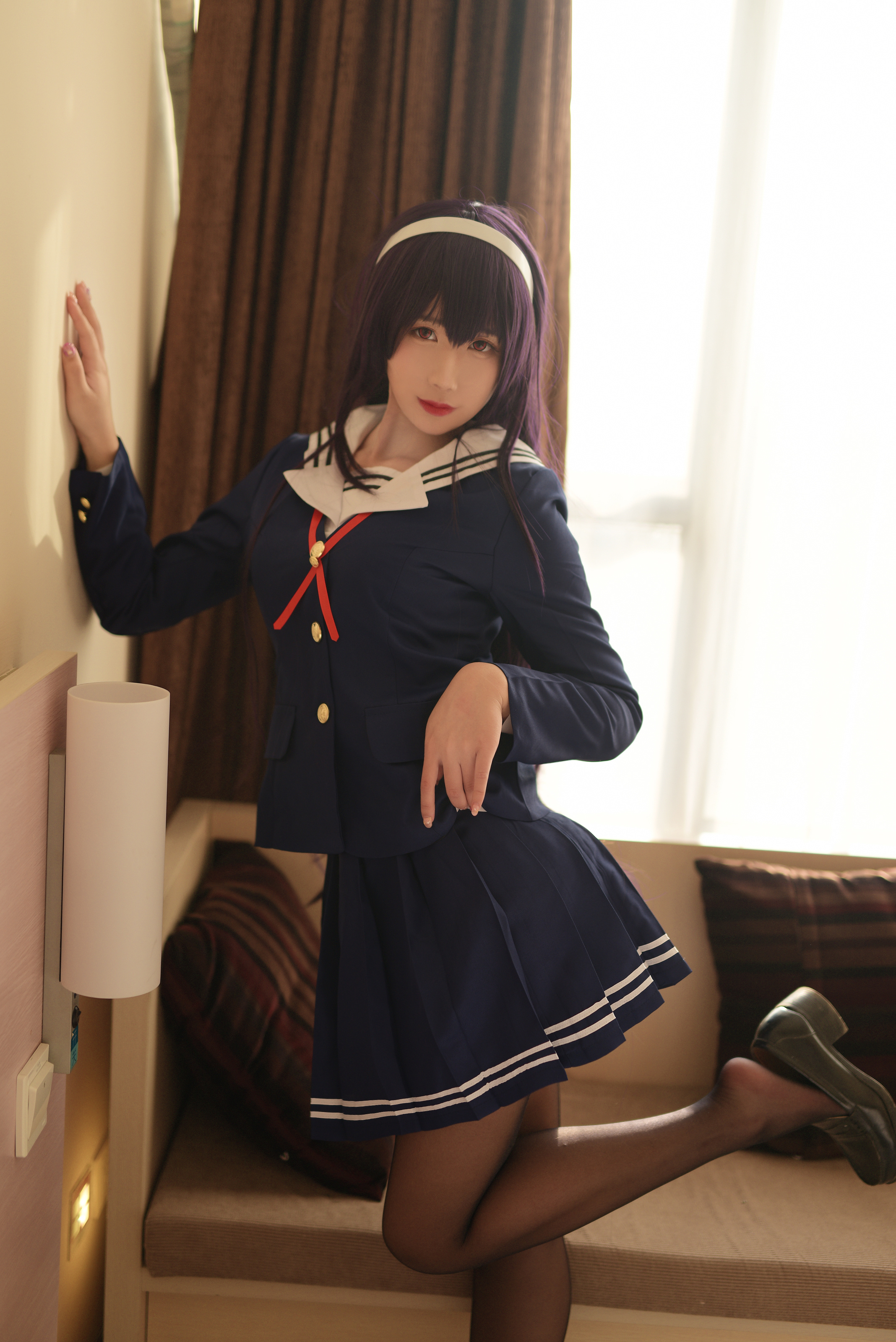 九曲Jean  常服学姐 [21P]插图6
