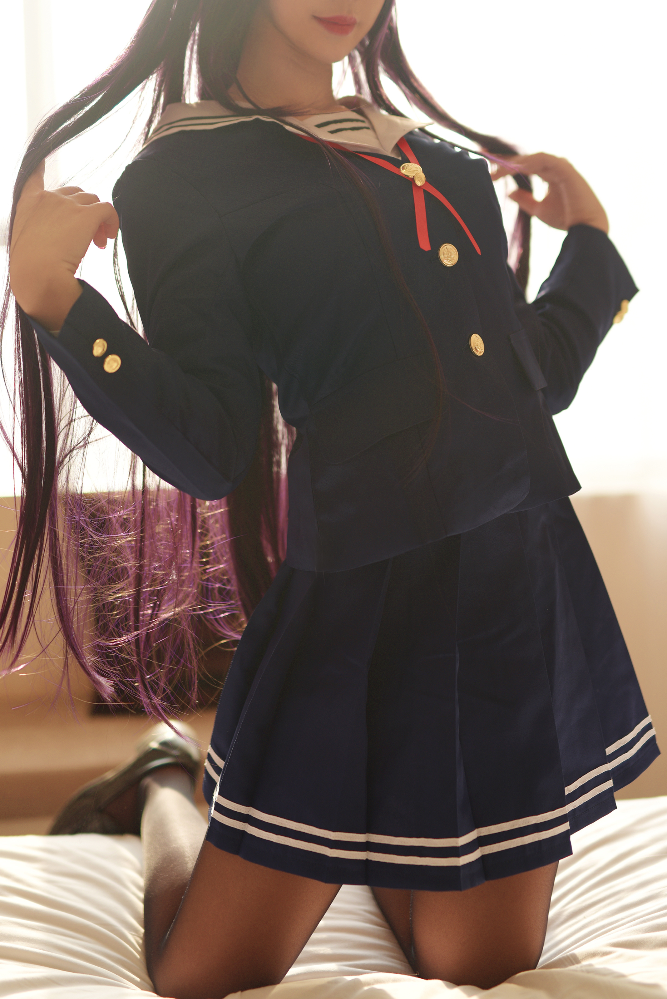 九曲Jean  常服学姐 [21P]插图8