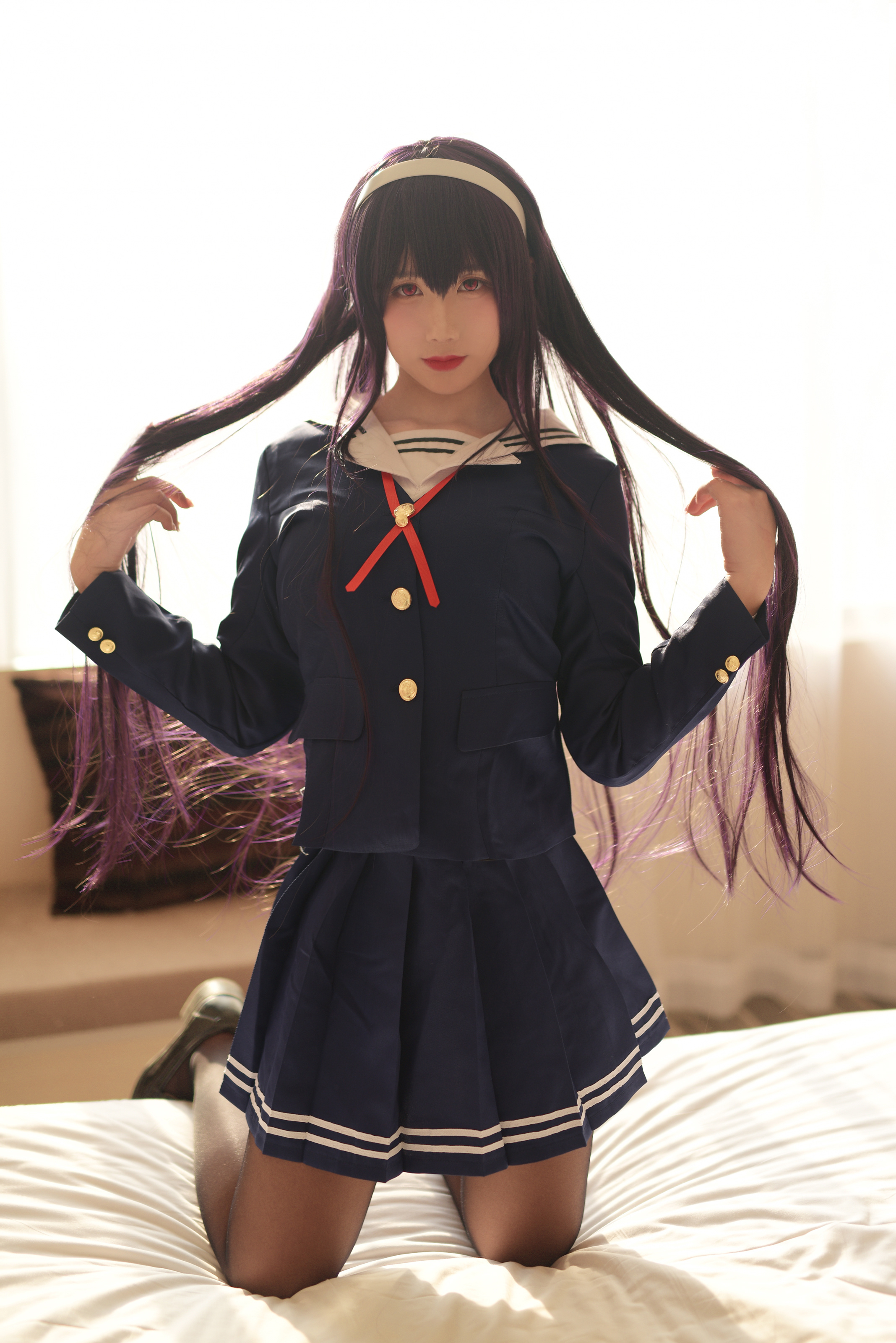 九曲Jean  常服学姐 [21P]插图9