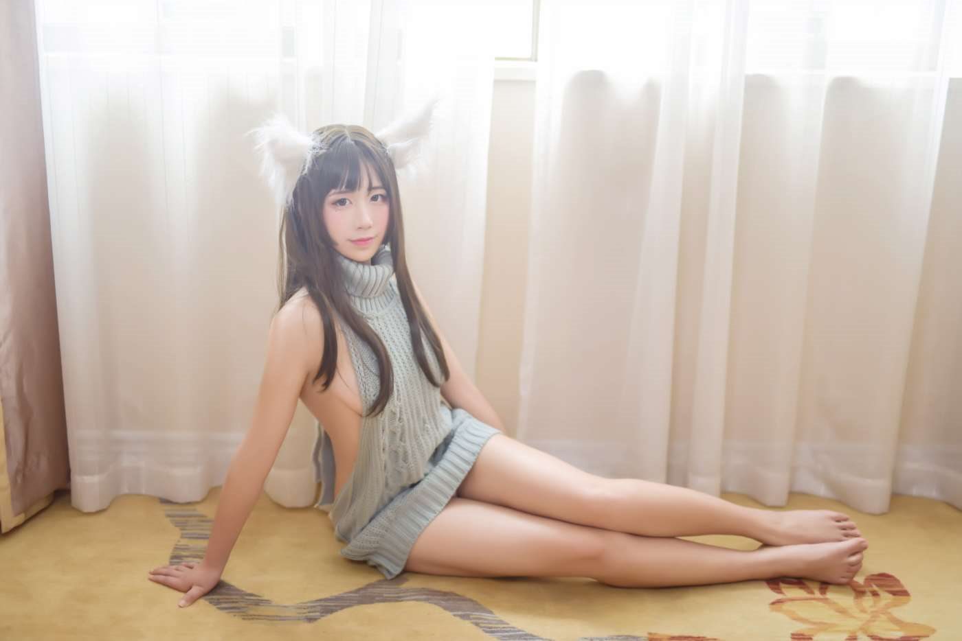 九曲Jean  露背毛衣 [44P]插图7
