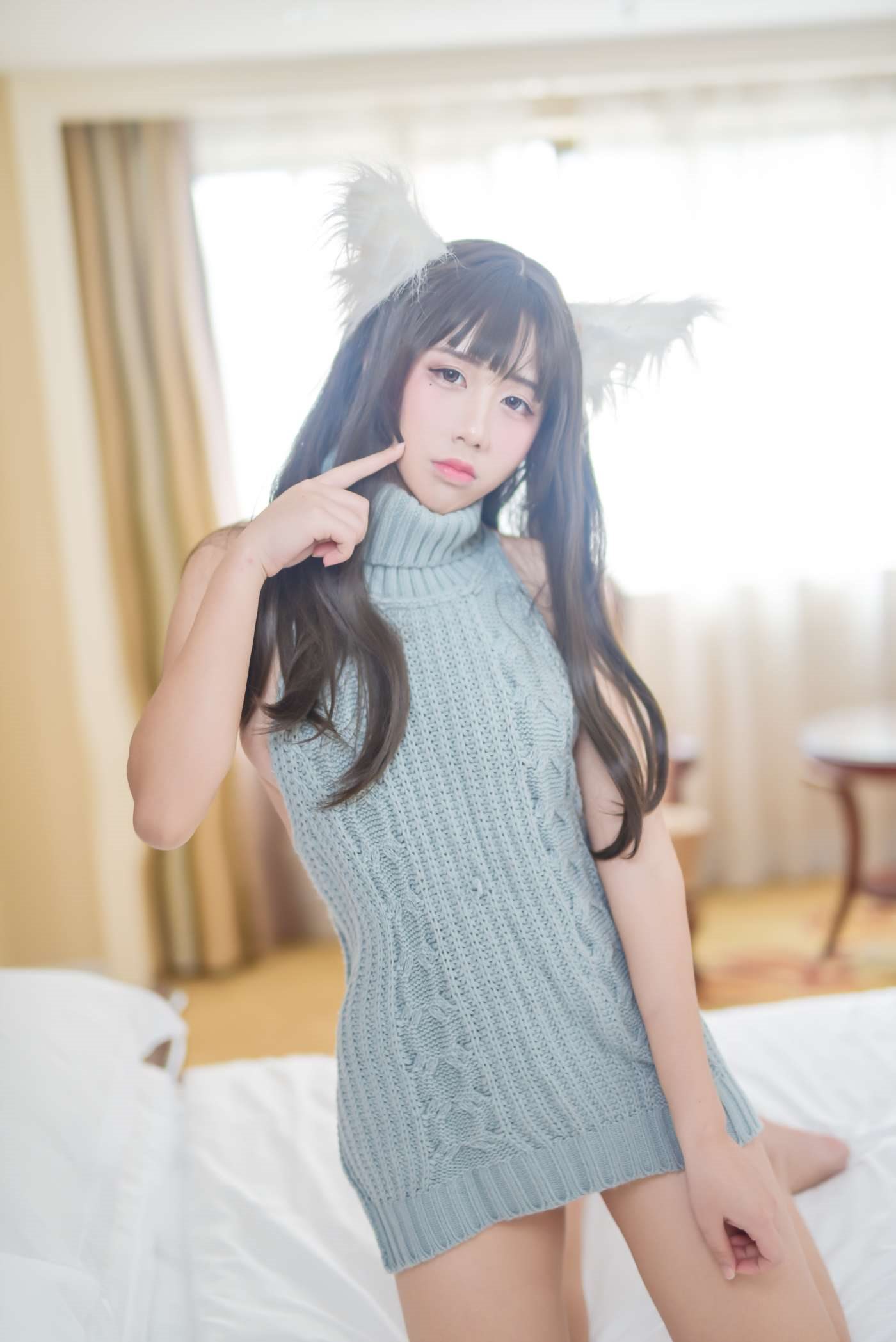 九曲Jean  露背毛衣 [44P]插图4