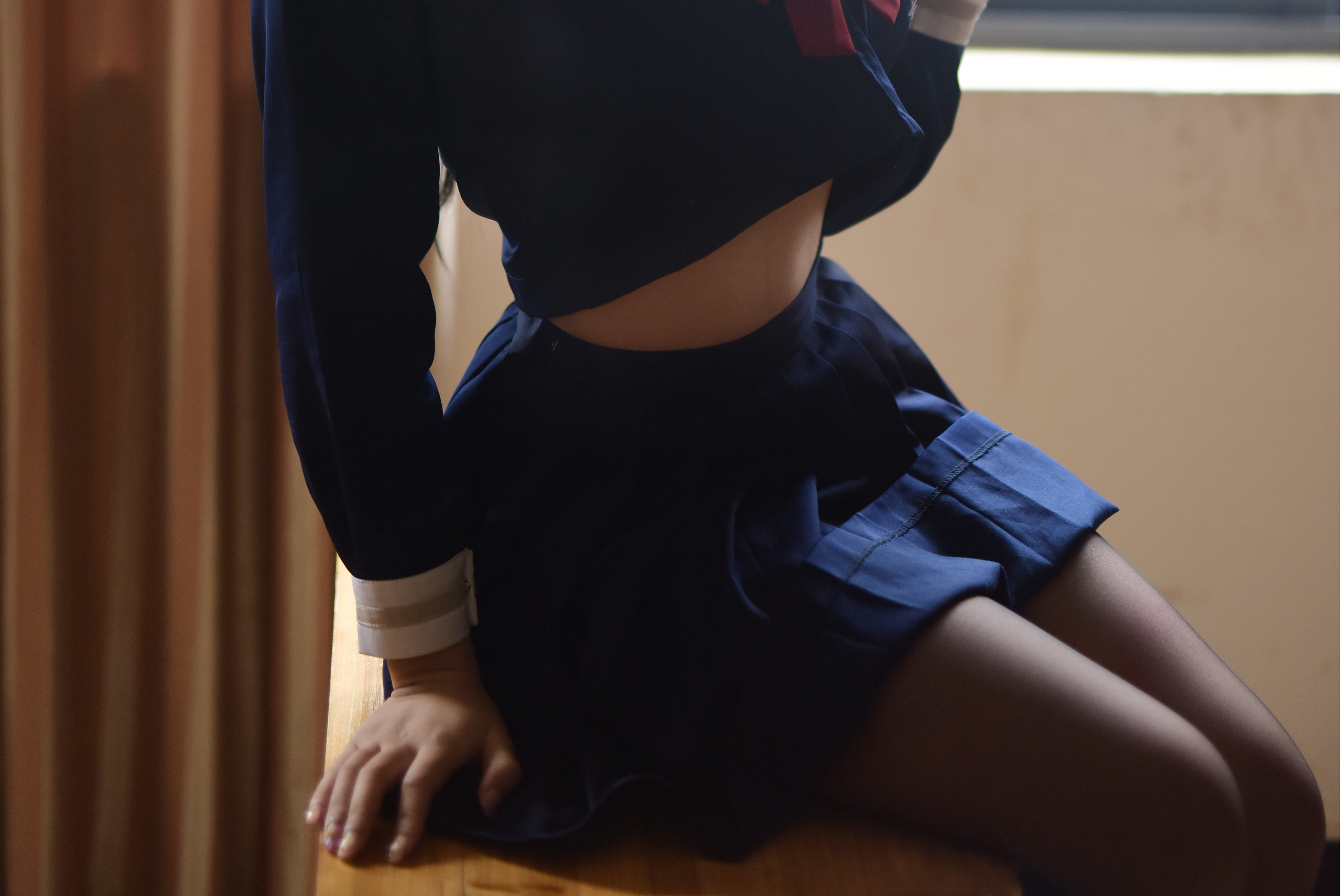 九曲Jean  JK露脐制服 [30P]插图6
