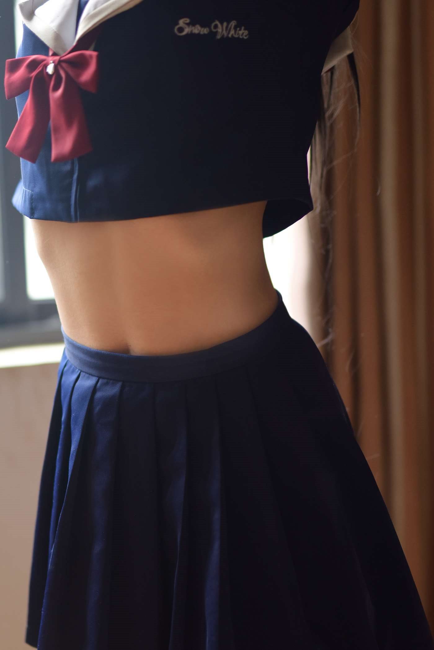 九曲Jean  JK露脐制服 [30P]插图1