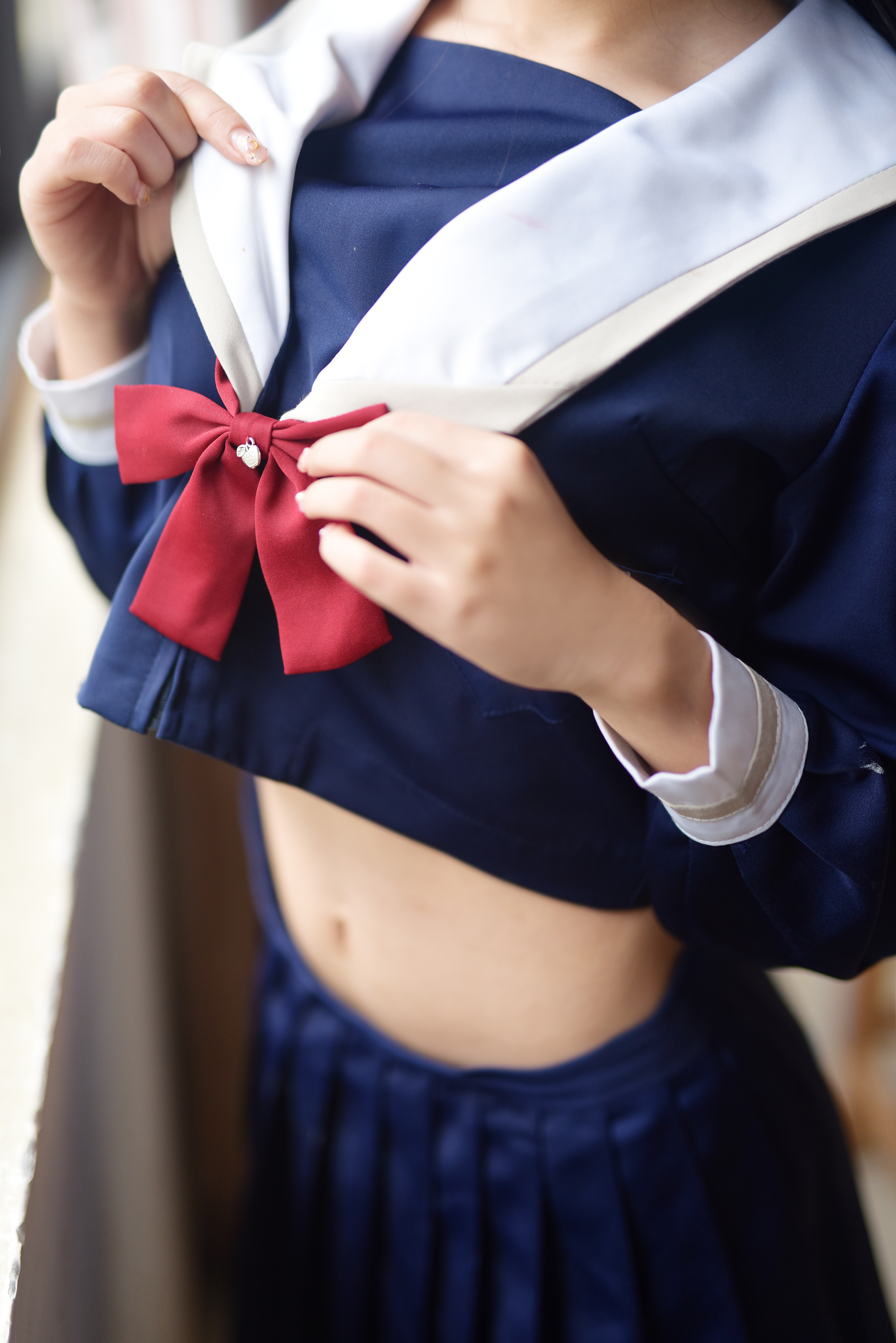 九曲Jean  JK露脐制服 [30P]插图8