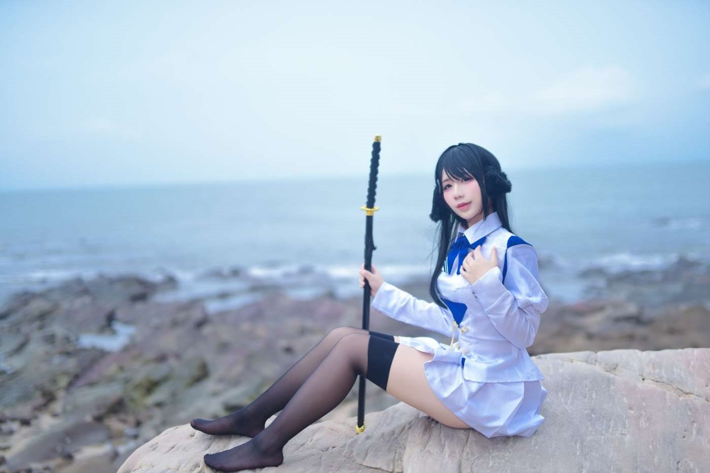 九曲Jean  碧蓝航线 海边 [18P]插图7