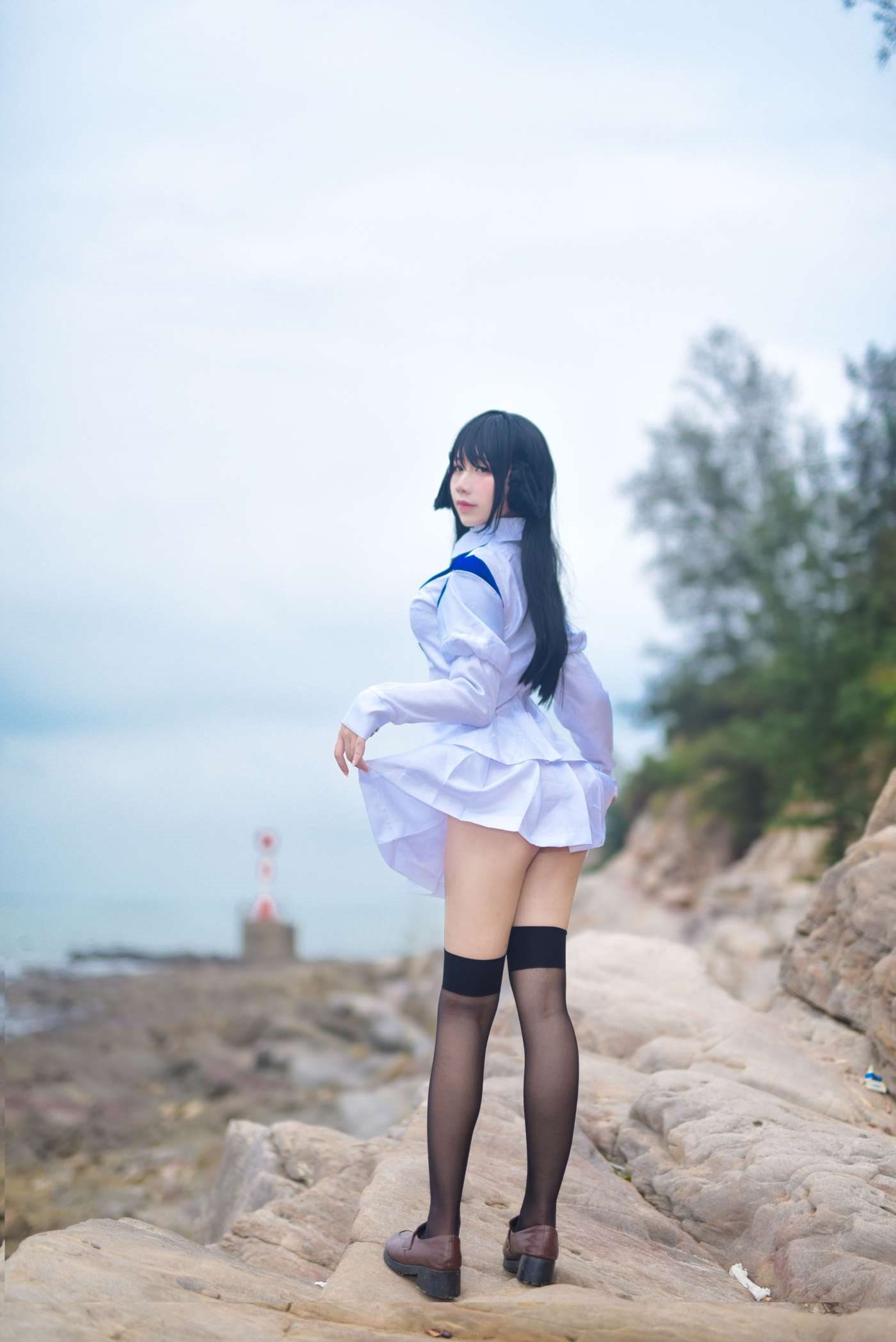 九曲Jean  碧蓝航线 海边 [18P]插图9