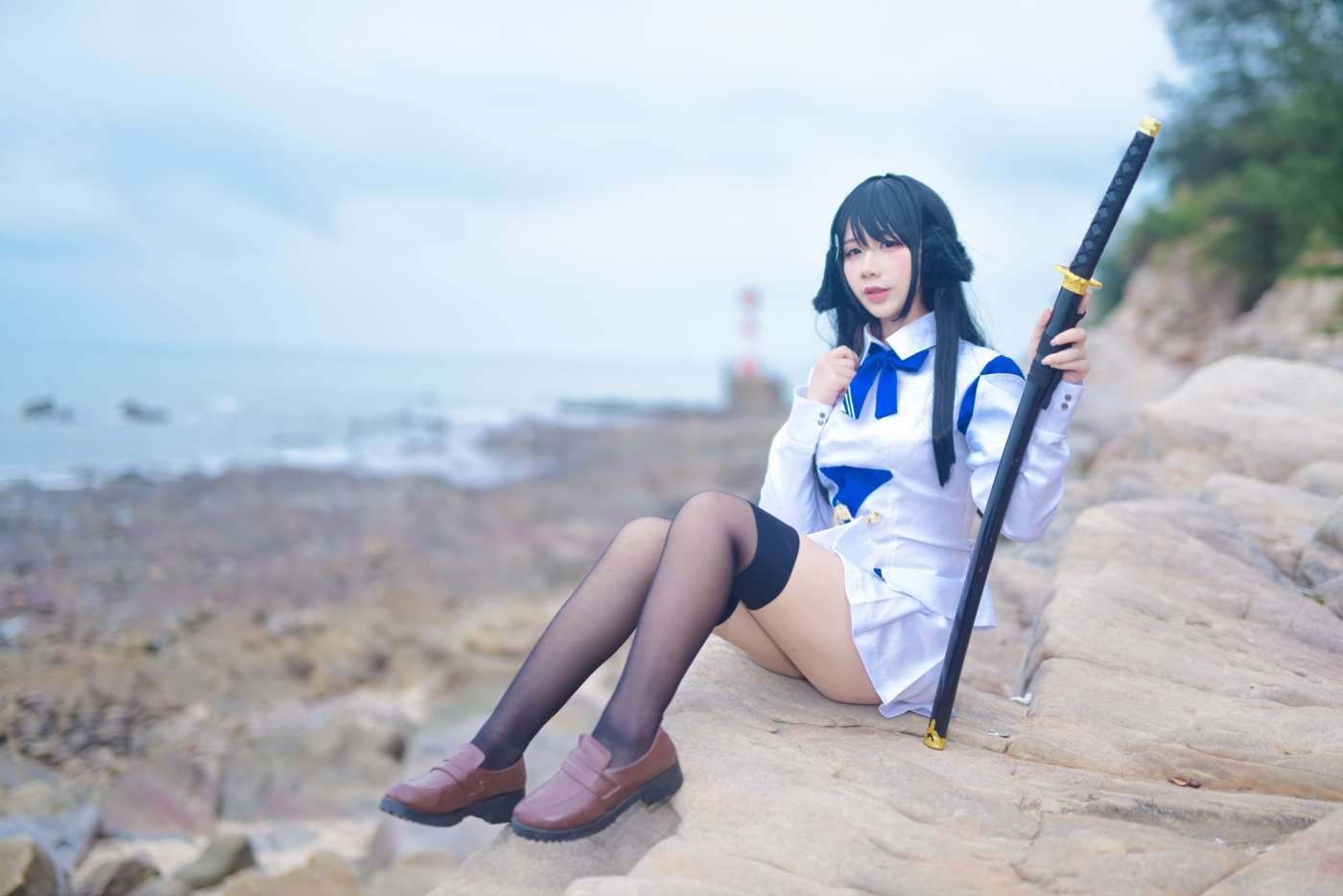 九曲Jean  碧蓝航线 海边 [18P]插图6