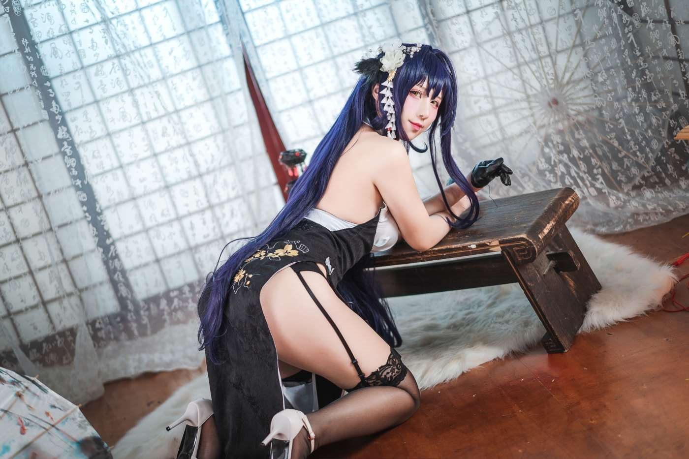 九曲Jean  吾妻旗袍 [28P]插图2