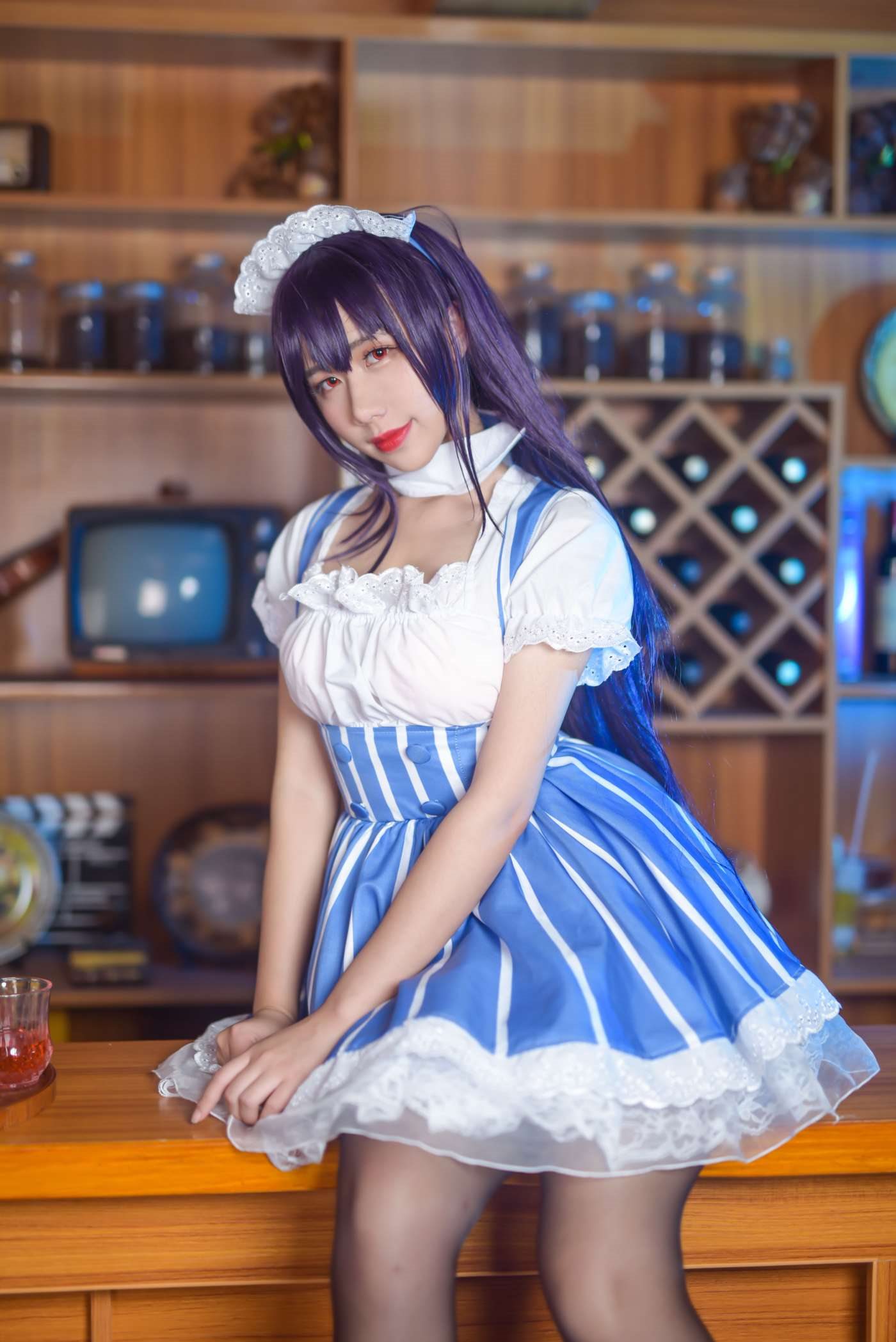 九曲Jean  女仆学姐 [34P]插图5