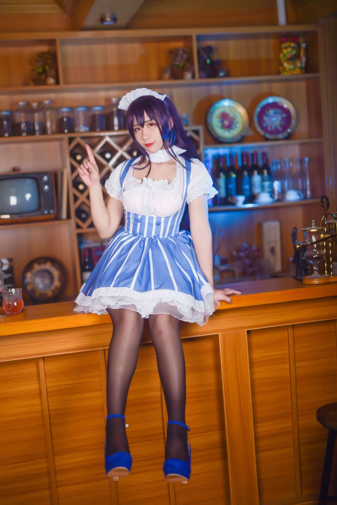 九曲Jean  女仆学姐 [34P]插图6