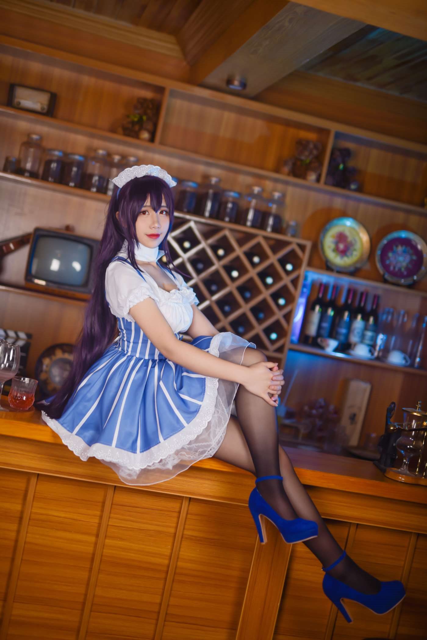 九曲Jean  女仆学姐 [34P]插图8
