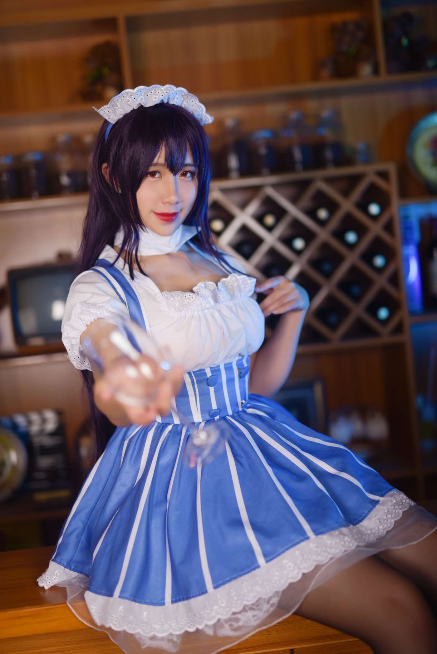 九曲Jean  女仆学姐 [34P]插图1