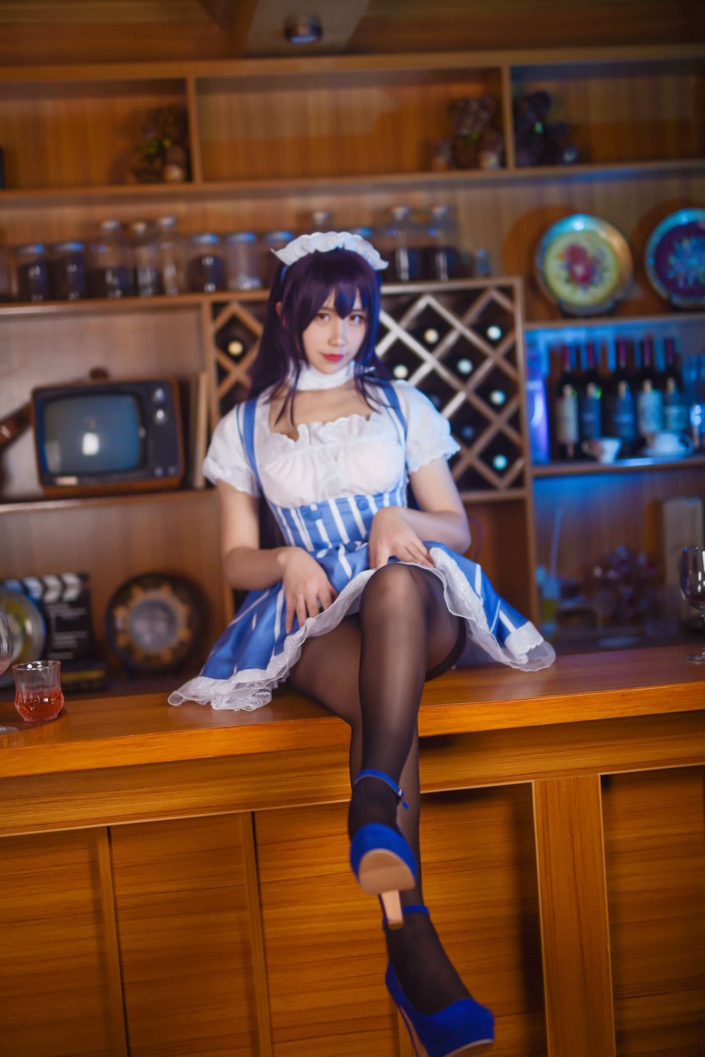 九曲Jean  女仆学姐 [34P]插图3