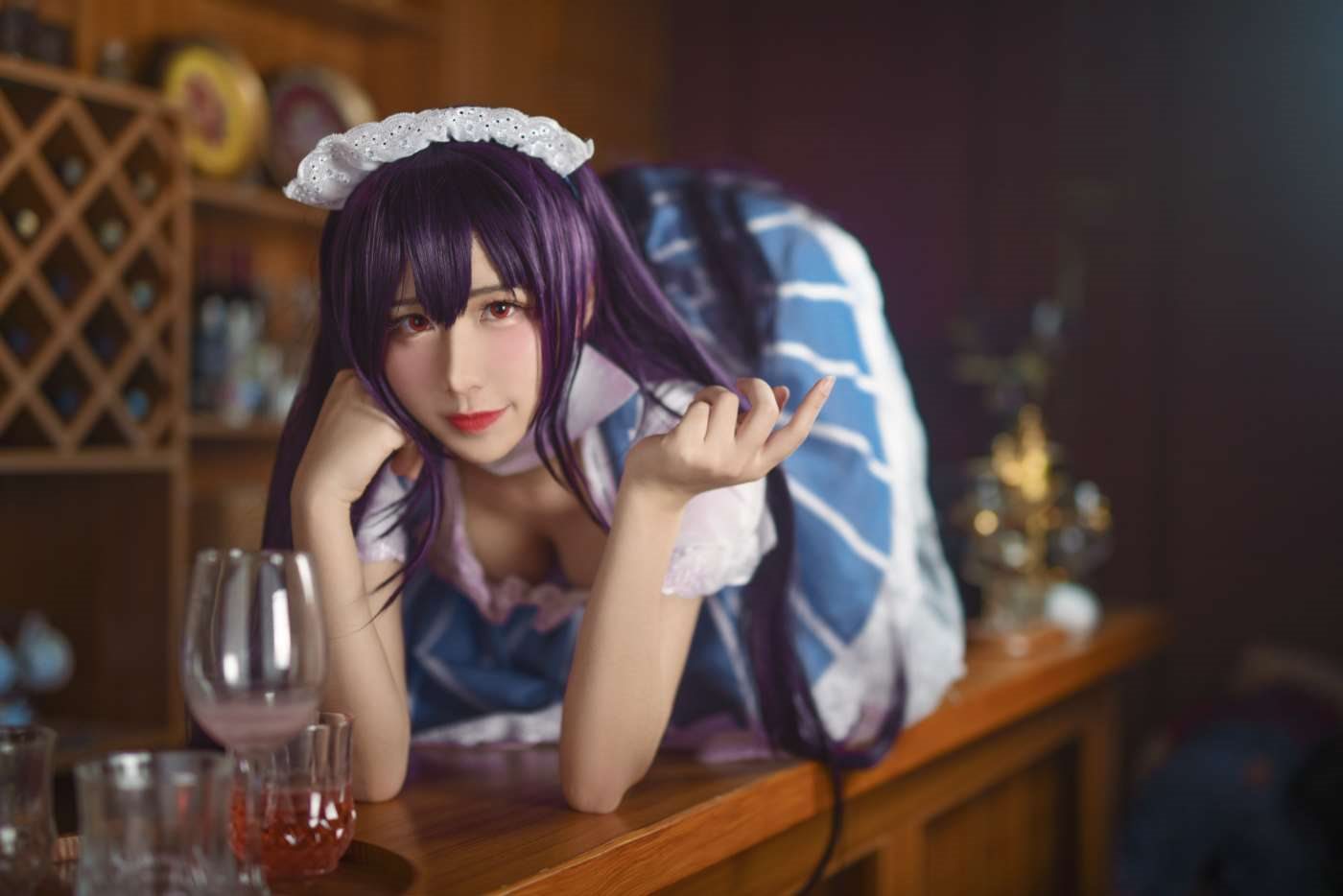 九曲Jean  女仆学姐 [34P]插图5
