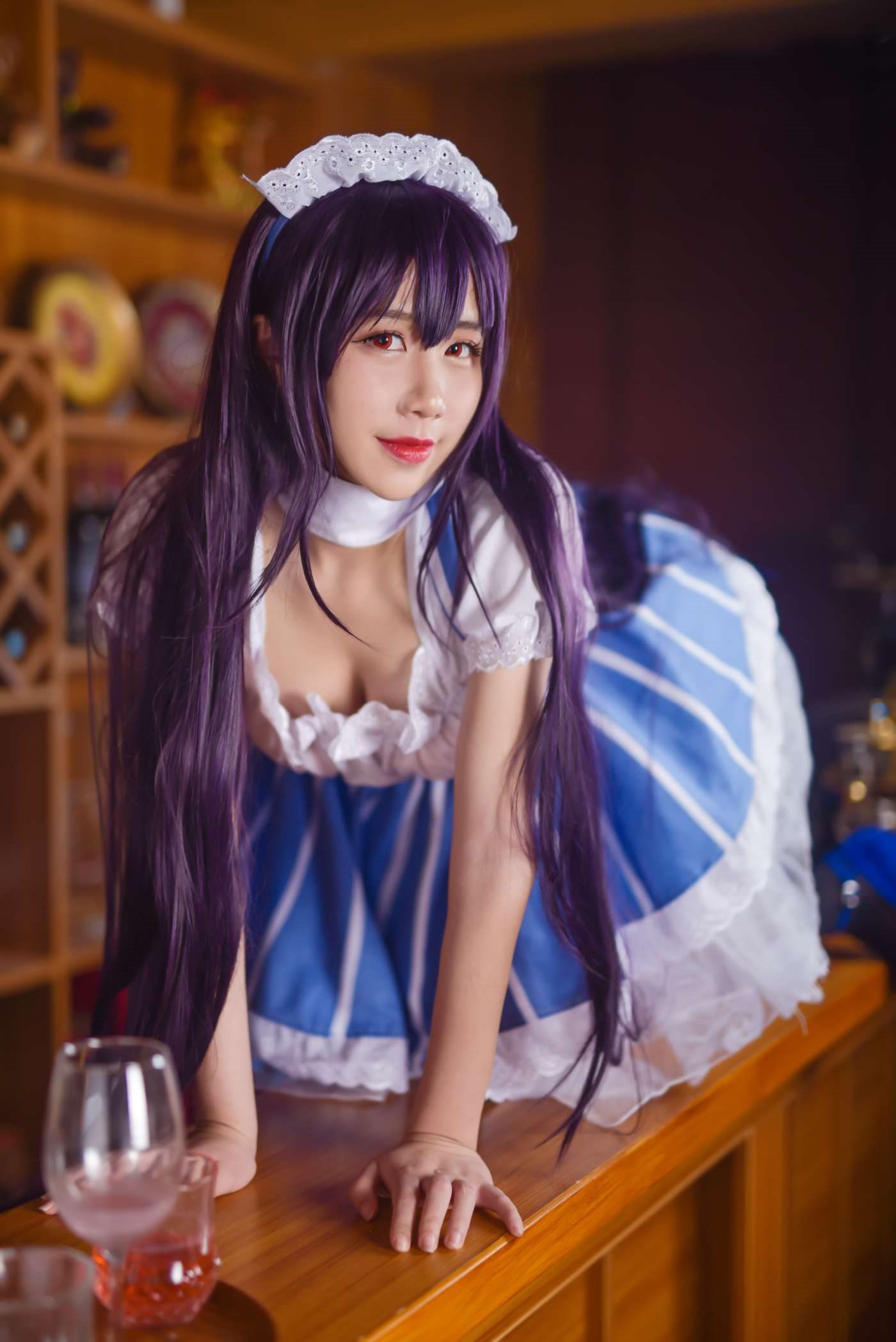 九曲Jean  女仆学姐 [34P]插图6