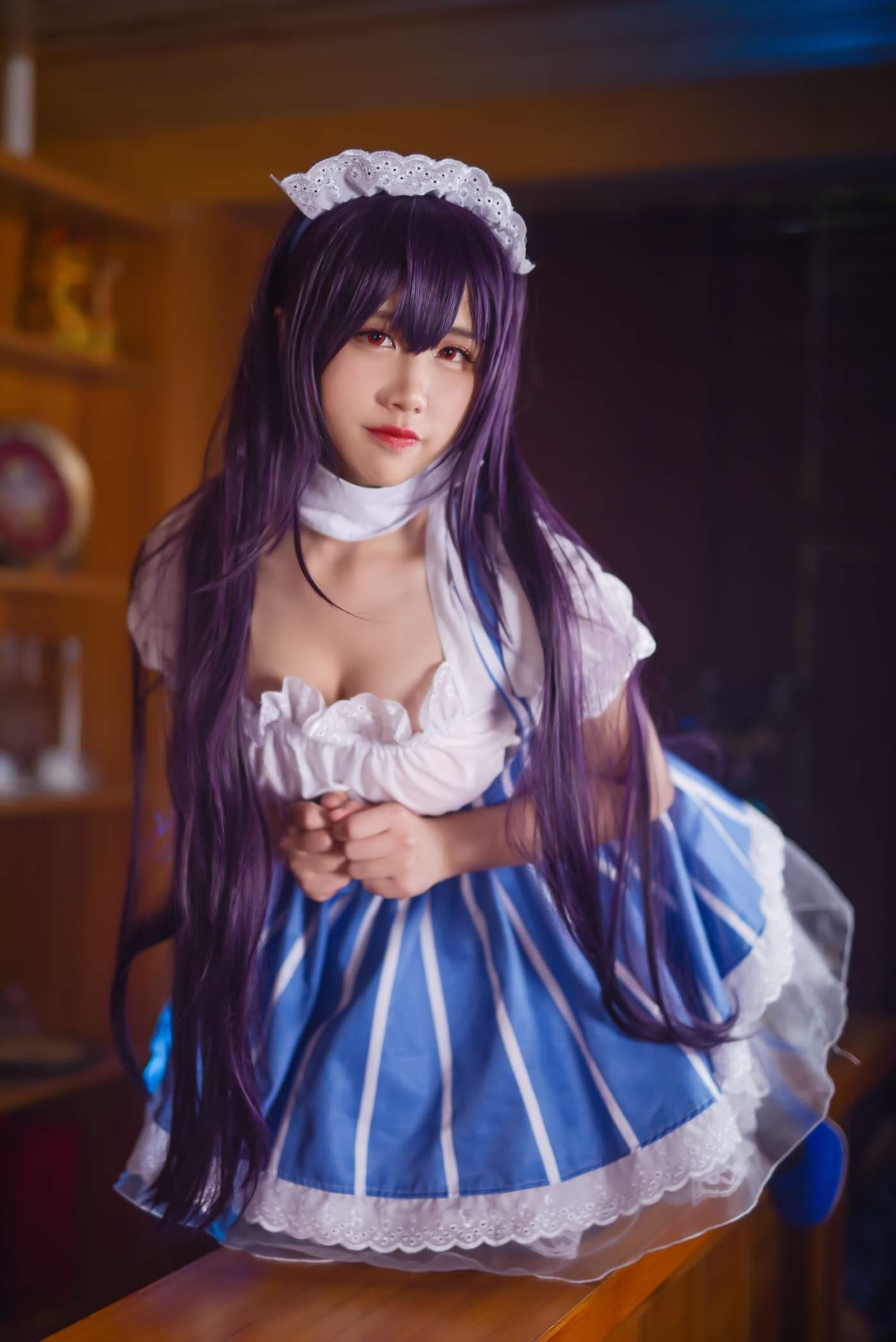 九曲Jean  女仆学姐 [34P]插图7
