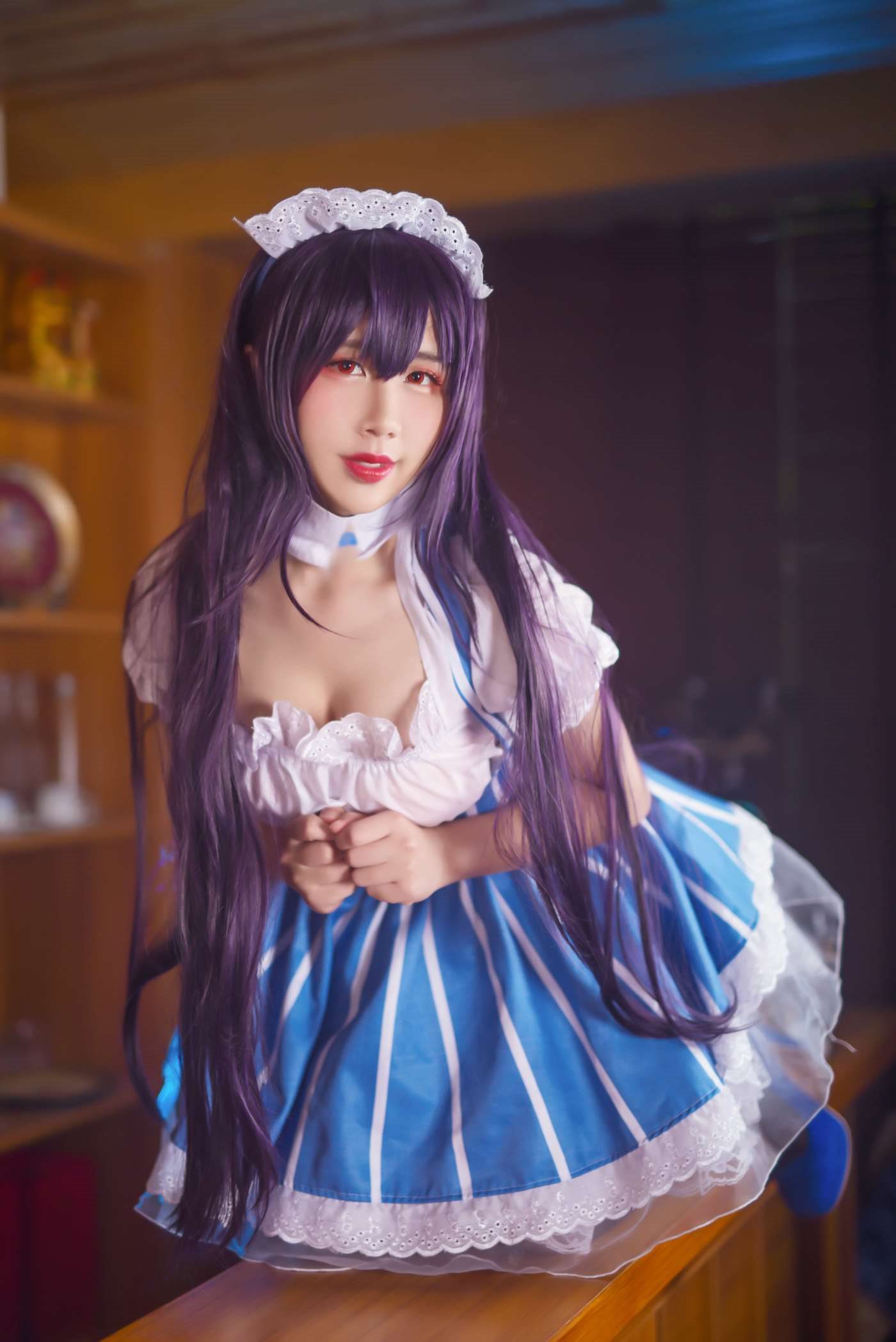九曲Jean  女仆学姐 [34P]插图8
