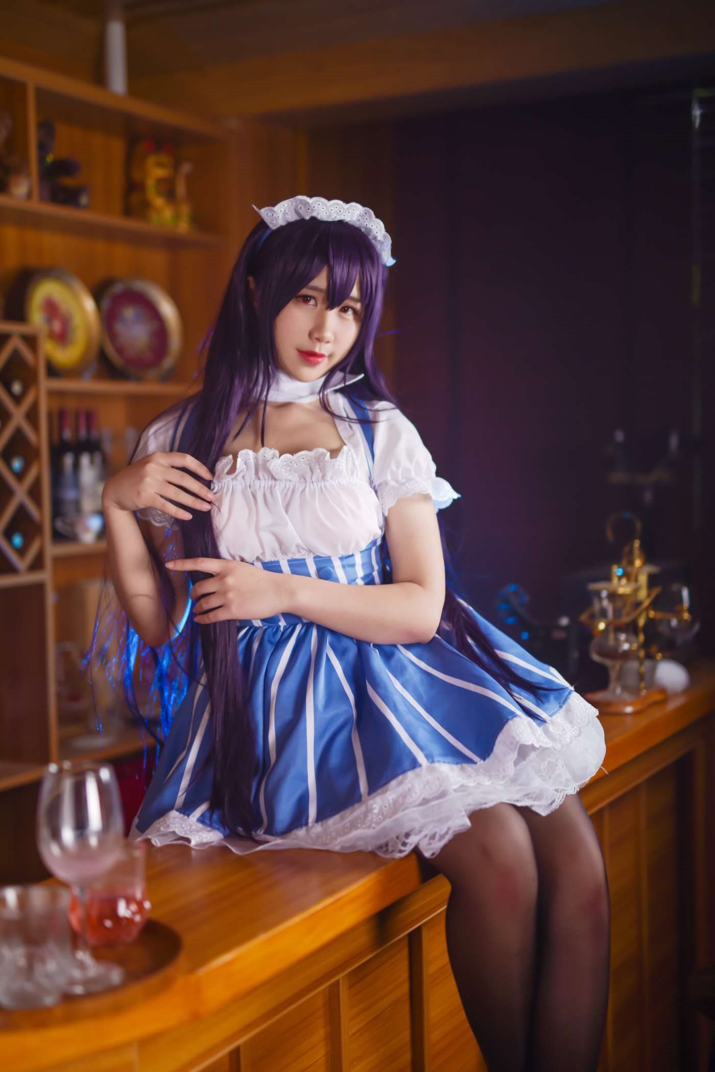 九曲Jean  女仆学姐 [34P]插图9