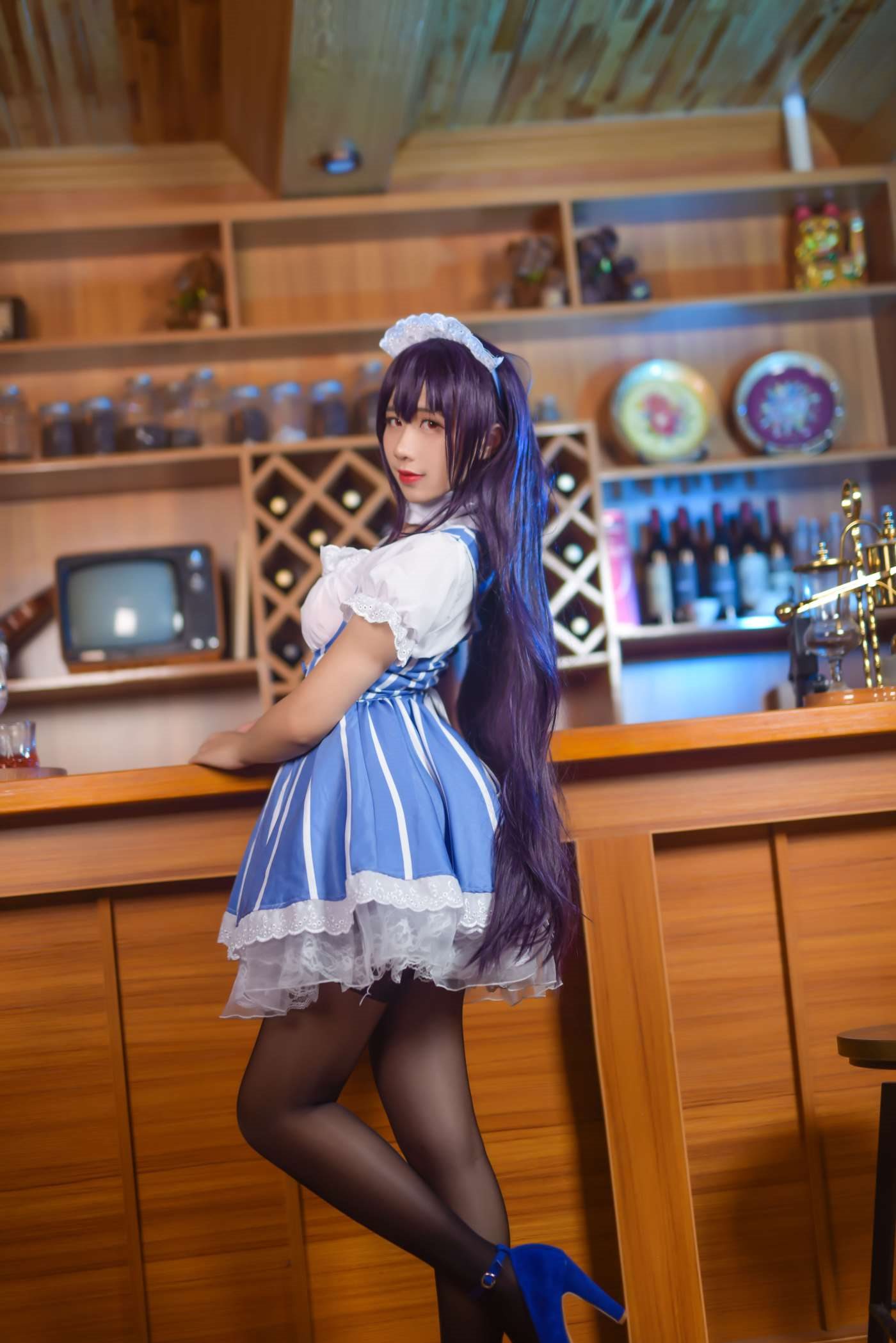九曲Jean  女仆学姐 [34P]插图8