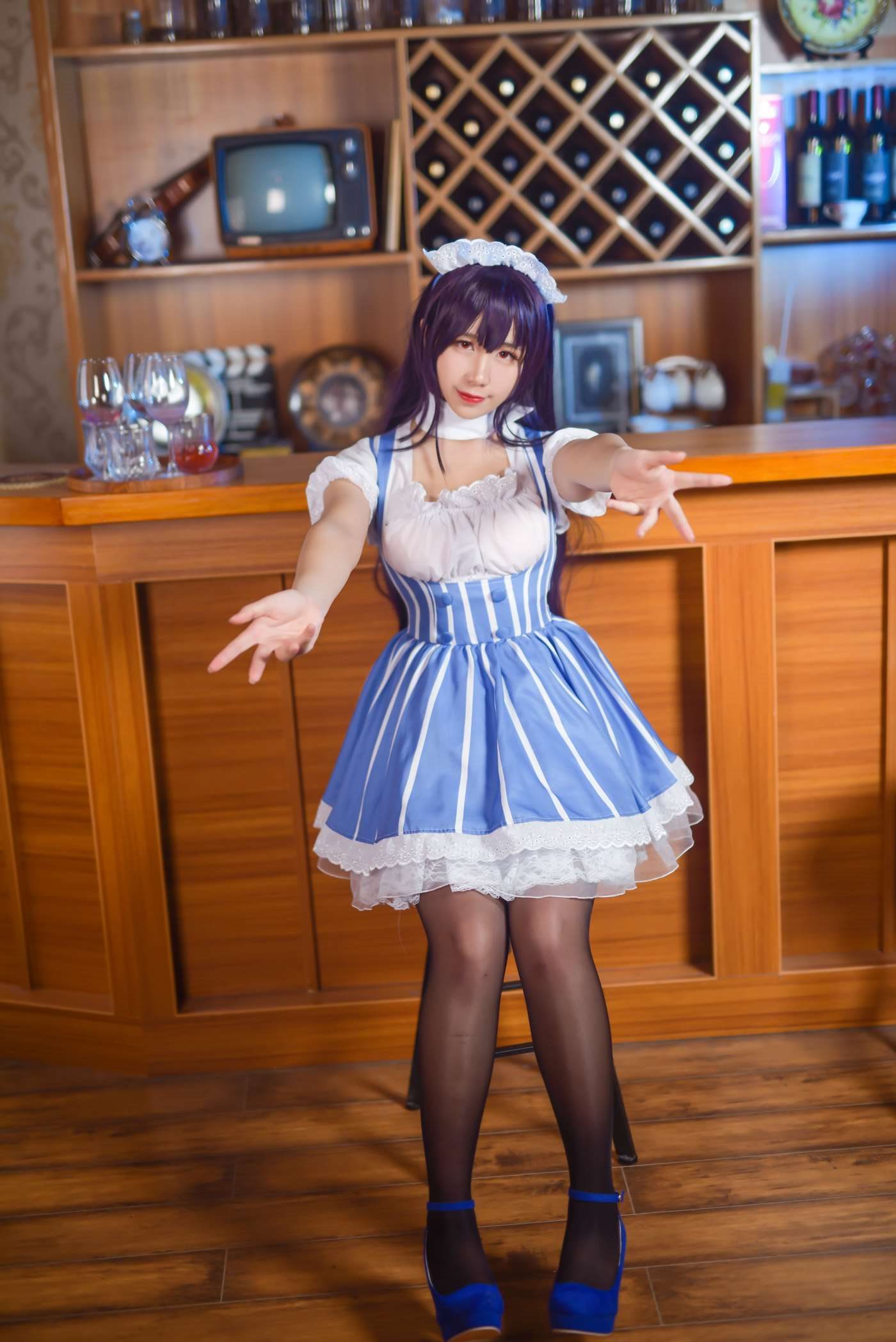 九曲Jean  女仆学姐 [34P]插图