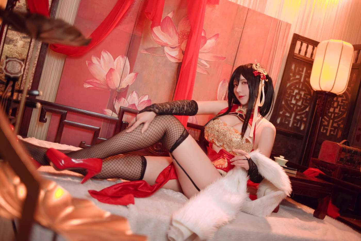 九曲Jean  大凤旗袍 [25P]插图6