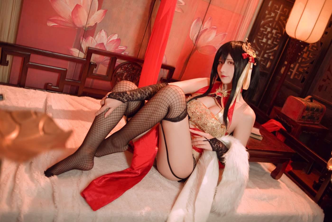 九曲Jean  大凤旗袍 [25P]插图7