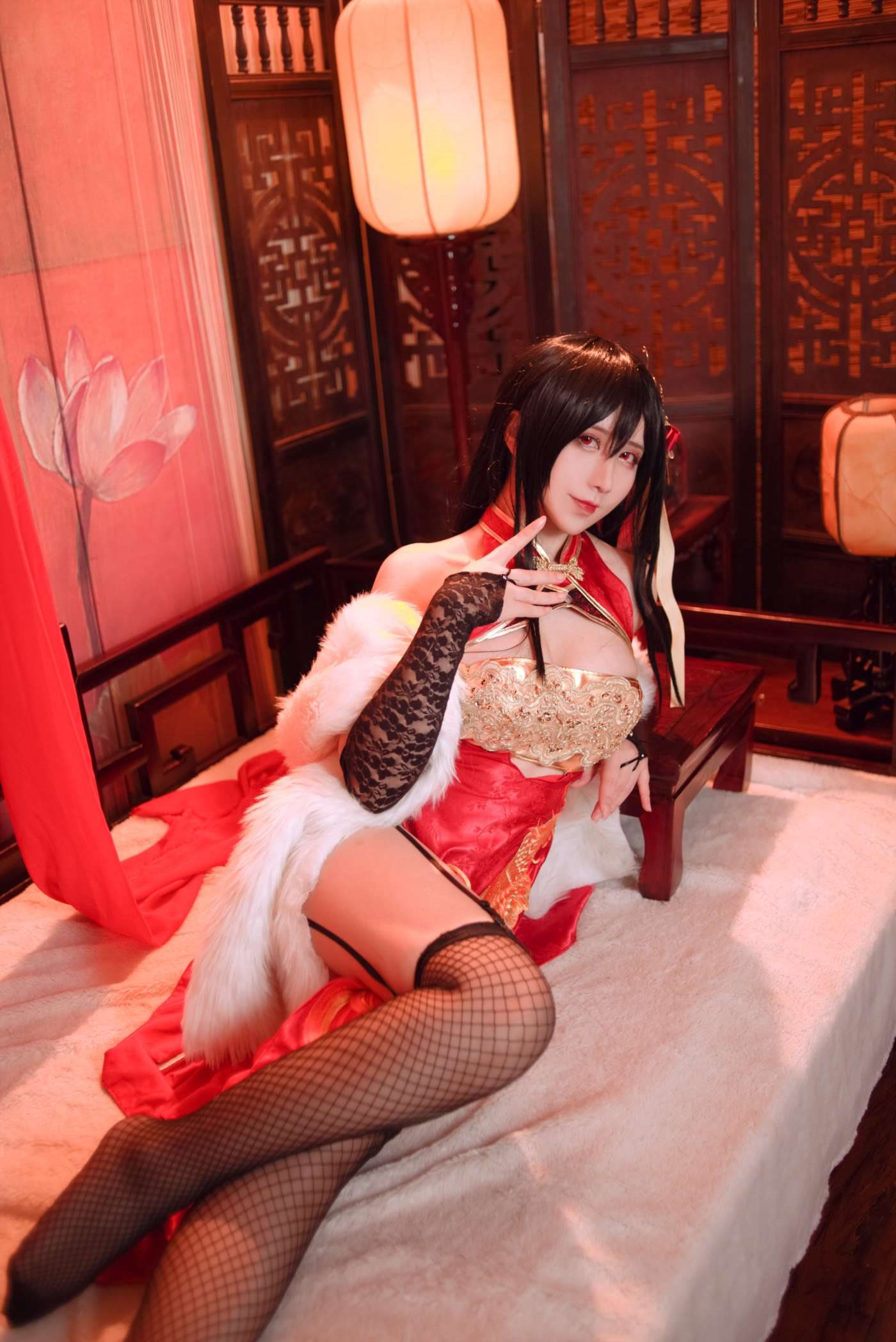 九曲Jean  大凤旗袍 [25P]插图8