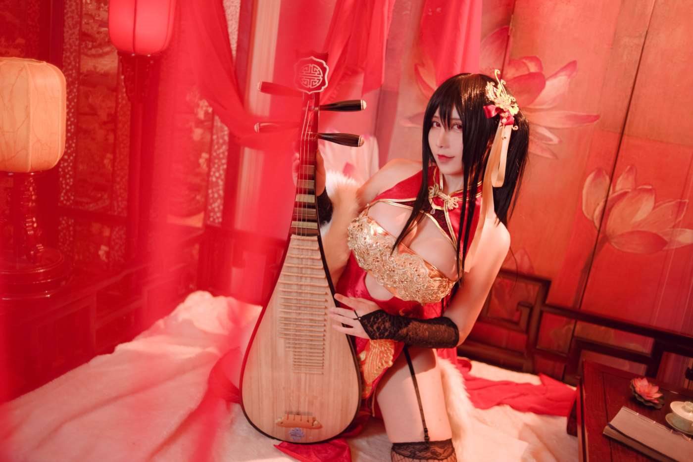 九曲Jean  大凤旗袍 [25P]插图9