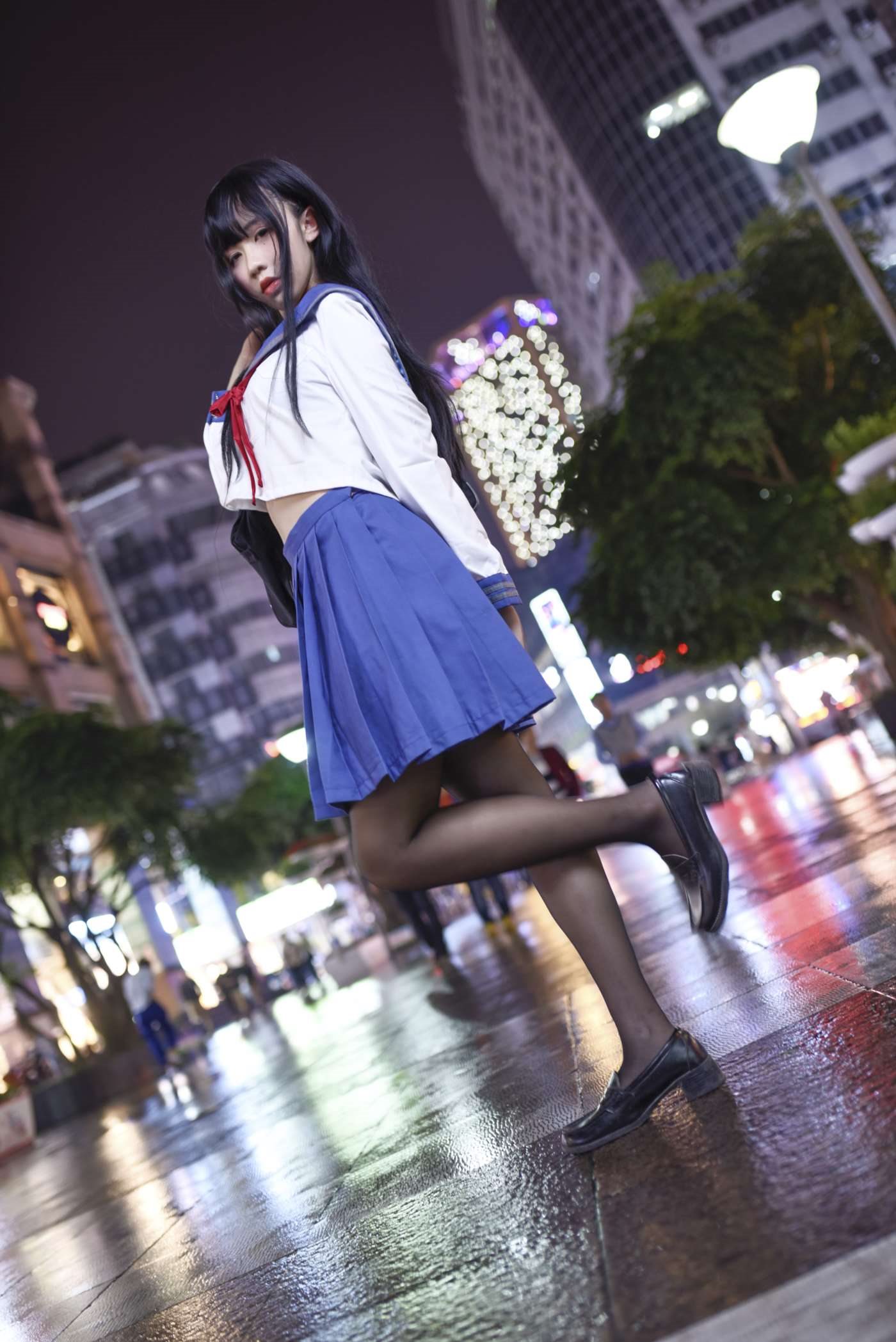 九曲Jean  雨天JK [21P]插图5